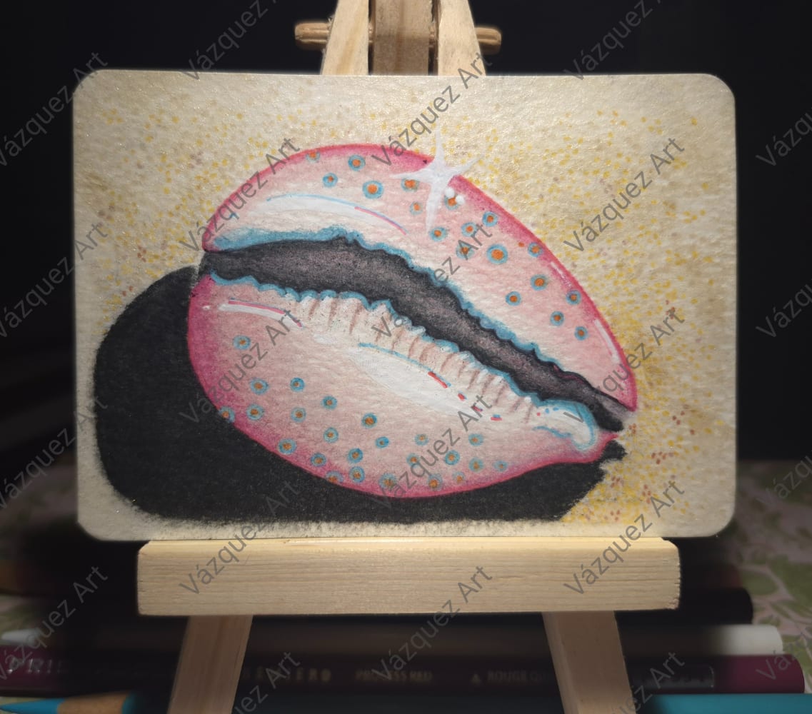 Madre Agua, Nature ACEO by Julieta Acosta Vazquez