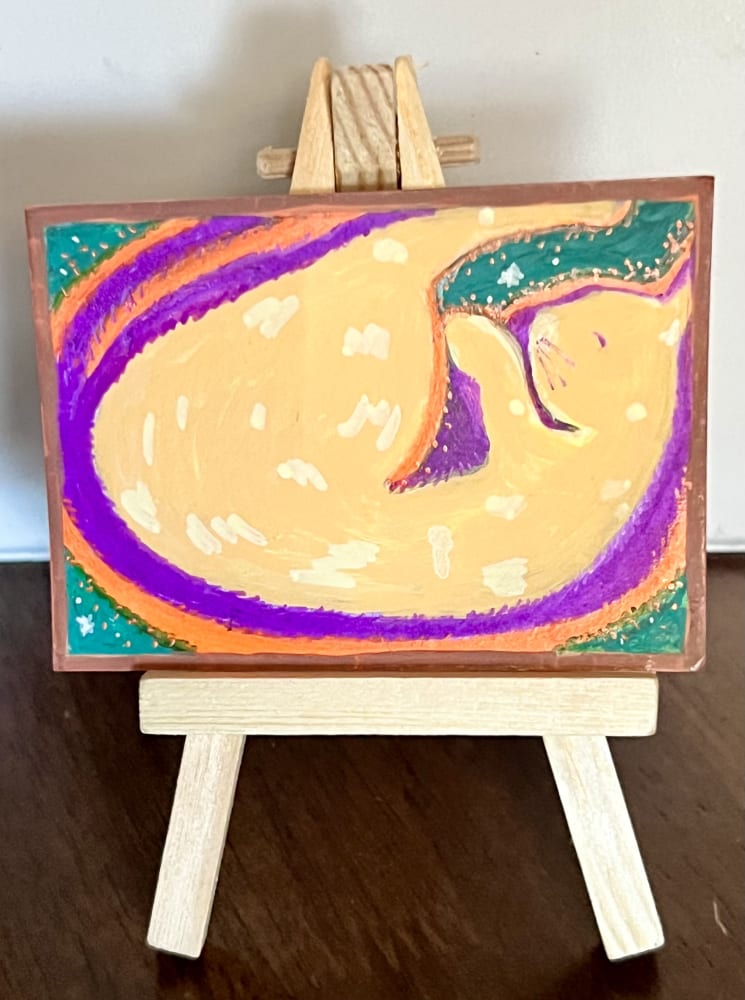 If I fits, Animals ACEO by Melissa