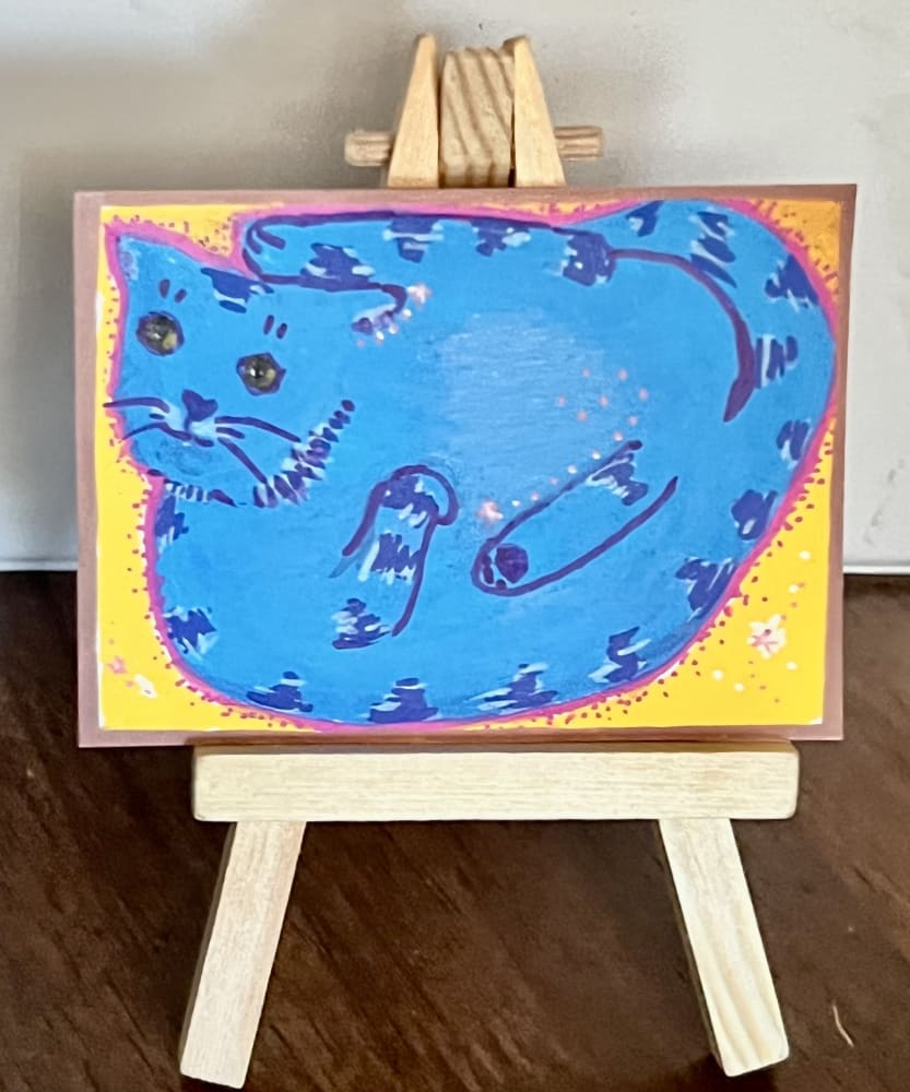 If I fits, Animals ACEO by Melissa