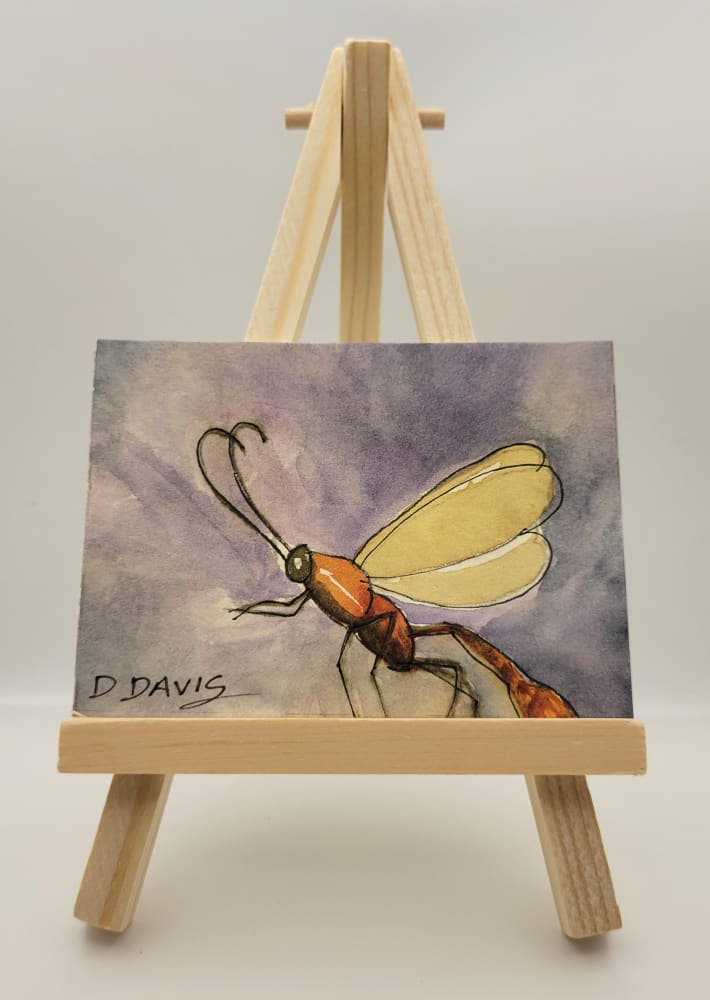 "Buzz Me Too", Nature ACEO by D J Davis
