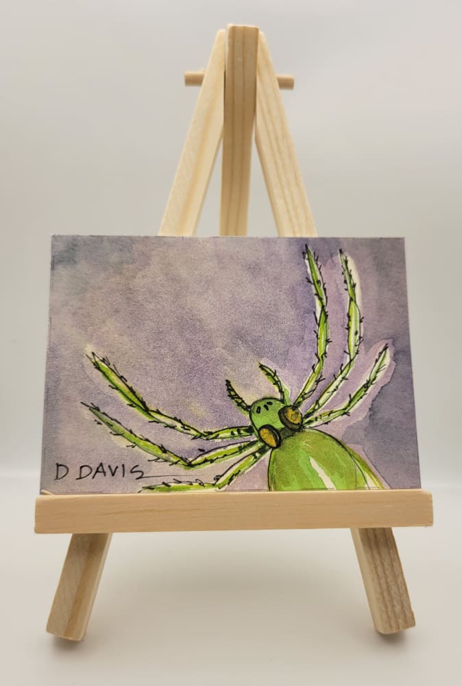 "I Spider", Nature ACEO by D J Davis
