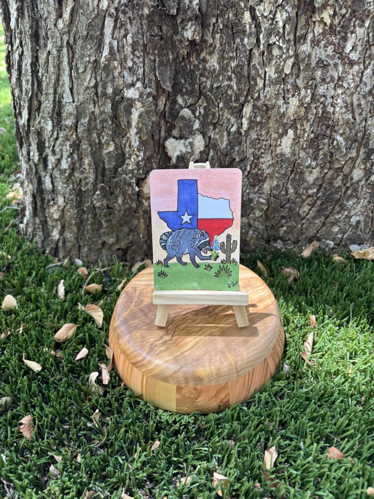 Jimothy: Texas Style, Animals ACEO by Stacy Lee