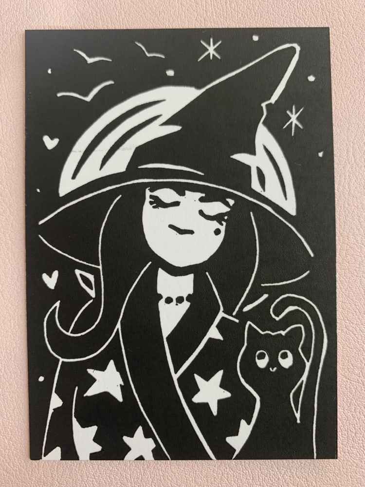 Best Friends, Fantasy ACEO by Claire Patience