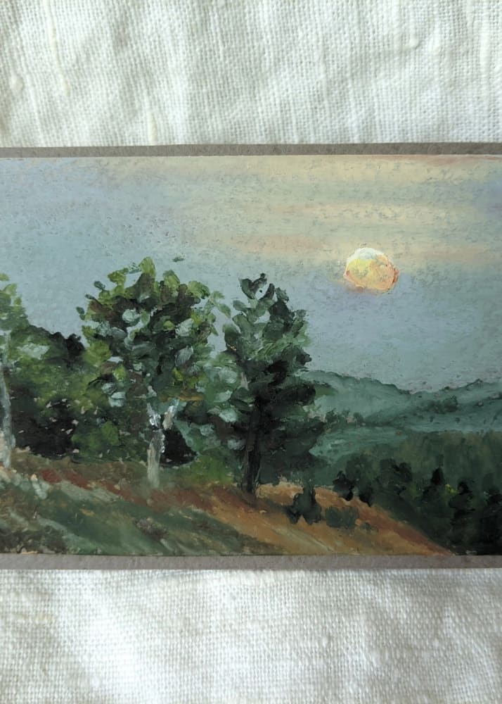 Before Morning, Forever No. 6, Nature ACEO by Loren Mroi