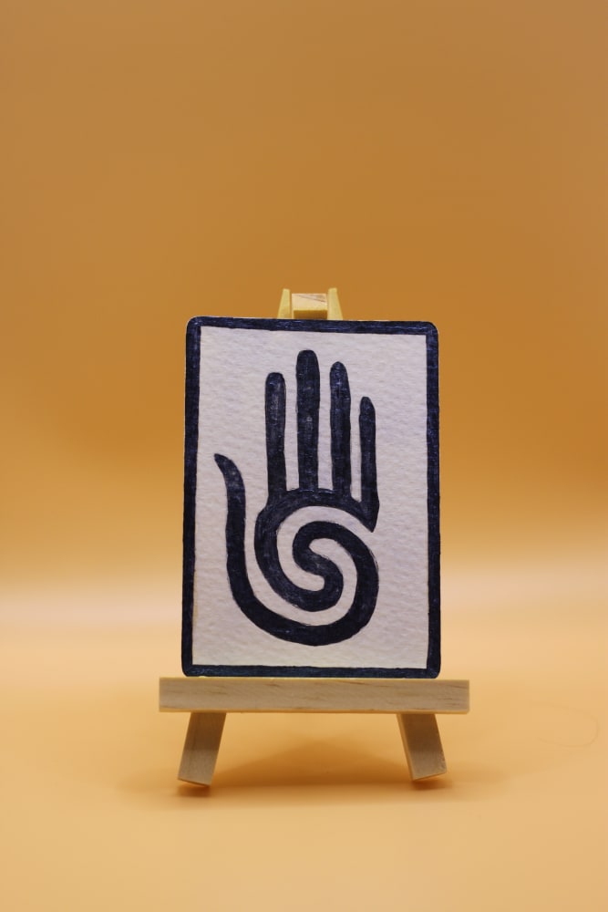 Healing Hand, Fantasy ACEO by Denise Scott