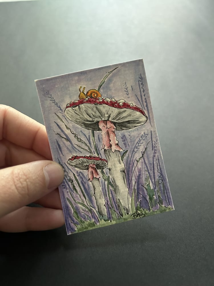 original #15, Whimsical ACEO by Brianna Kerr-Baker