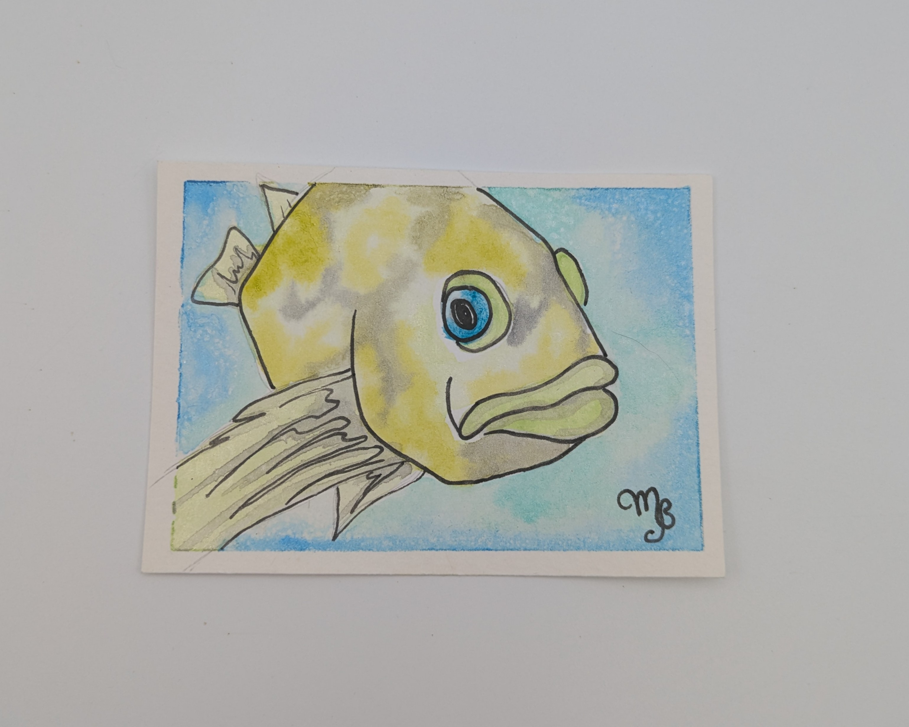 Bobby Bass, Animals ACEO by Marisa