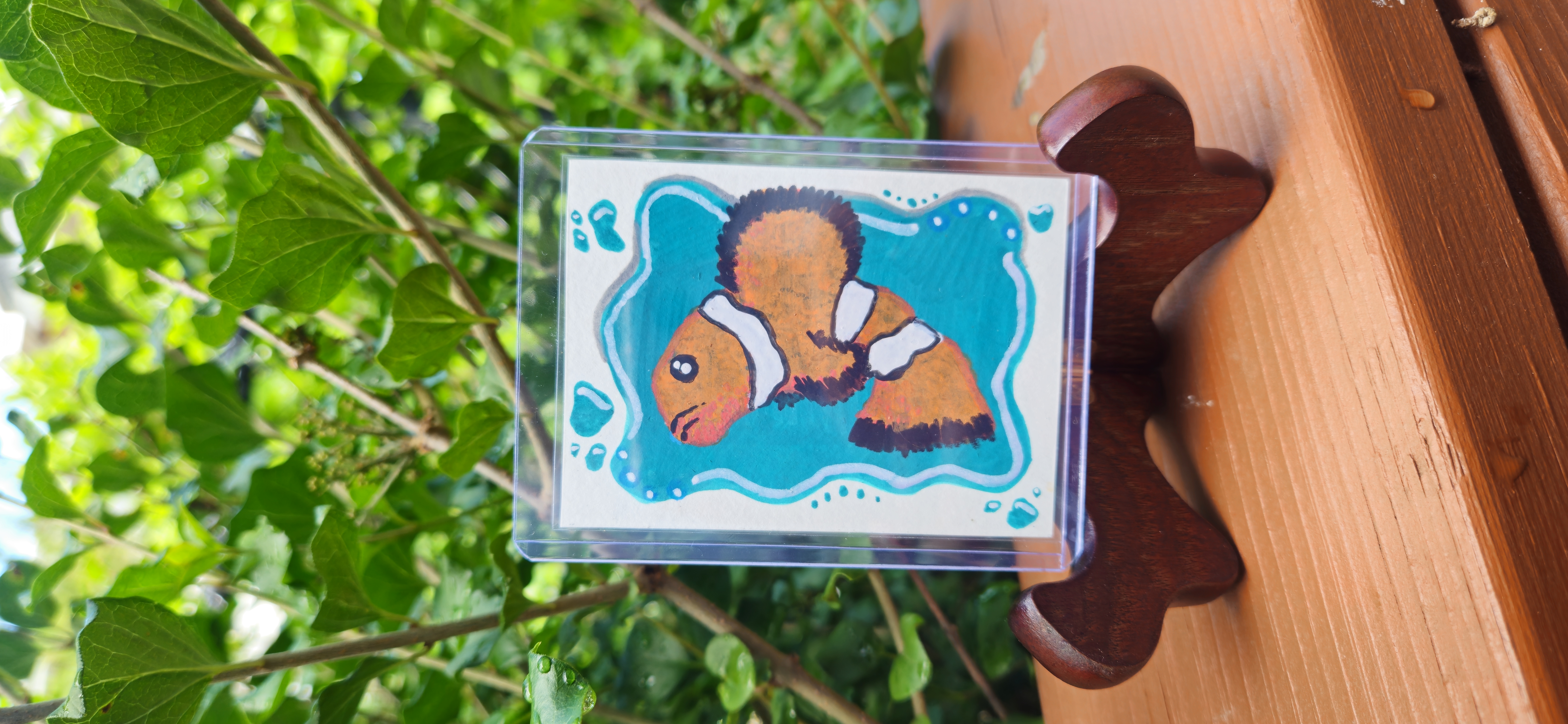 Marlin, Animals ACEO by Abigail Stevens