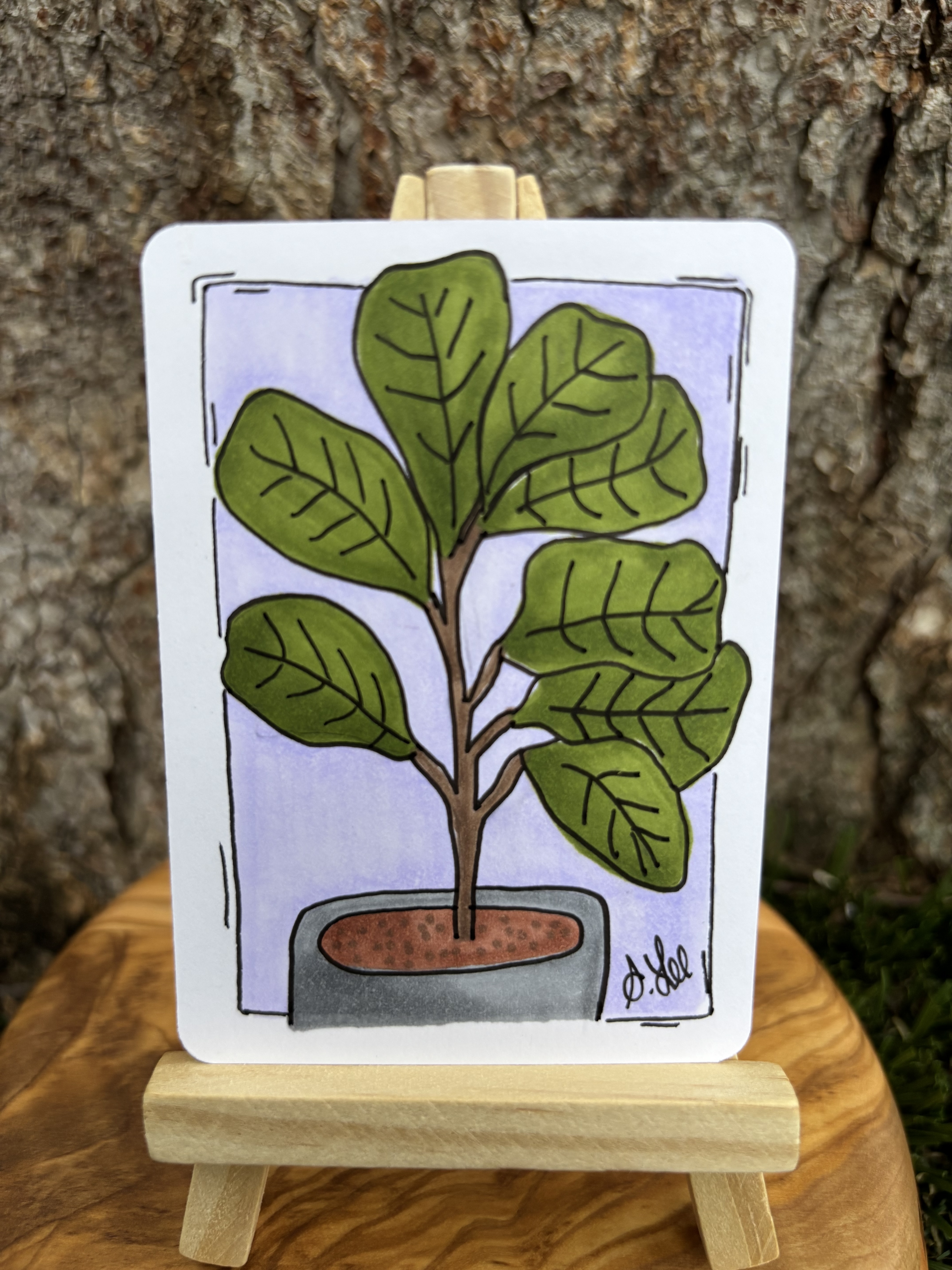 Fred the Fig detail image 2 by Stacy Rogers