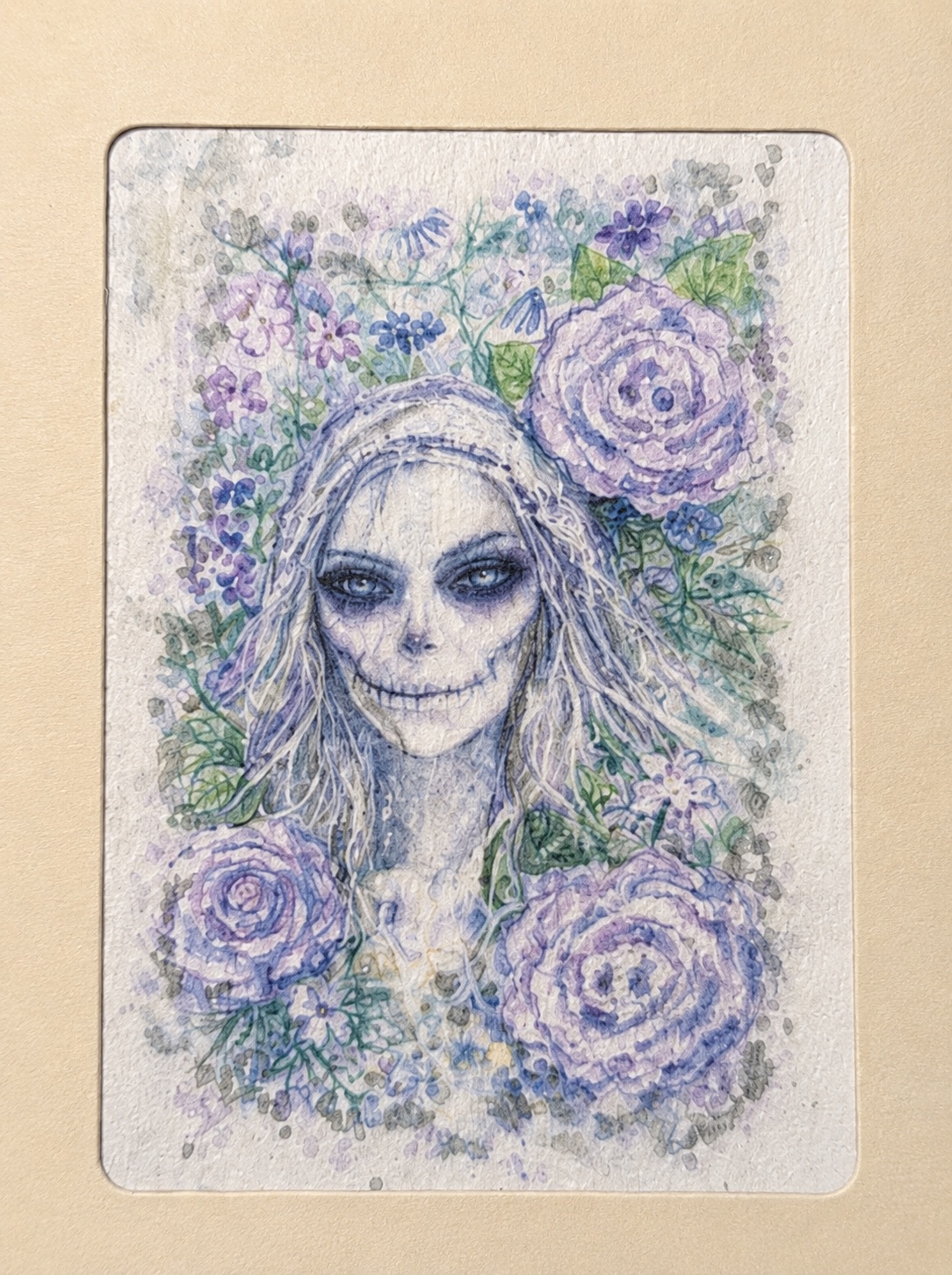 ACEO - Limited Edition - Gothic Portrait - Fine Art Print - by Wanda Fitzgerald, Fantasy ACEO by Wanda Fitzgerald