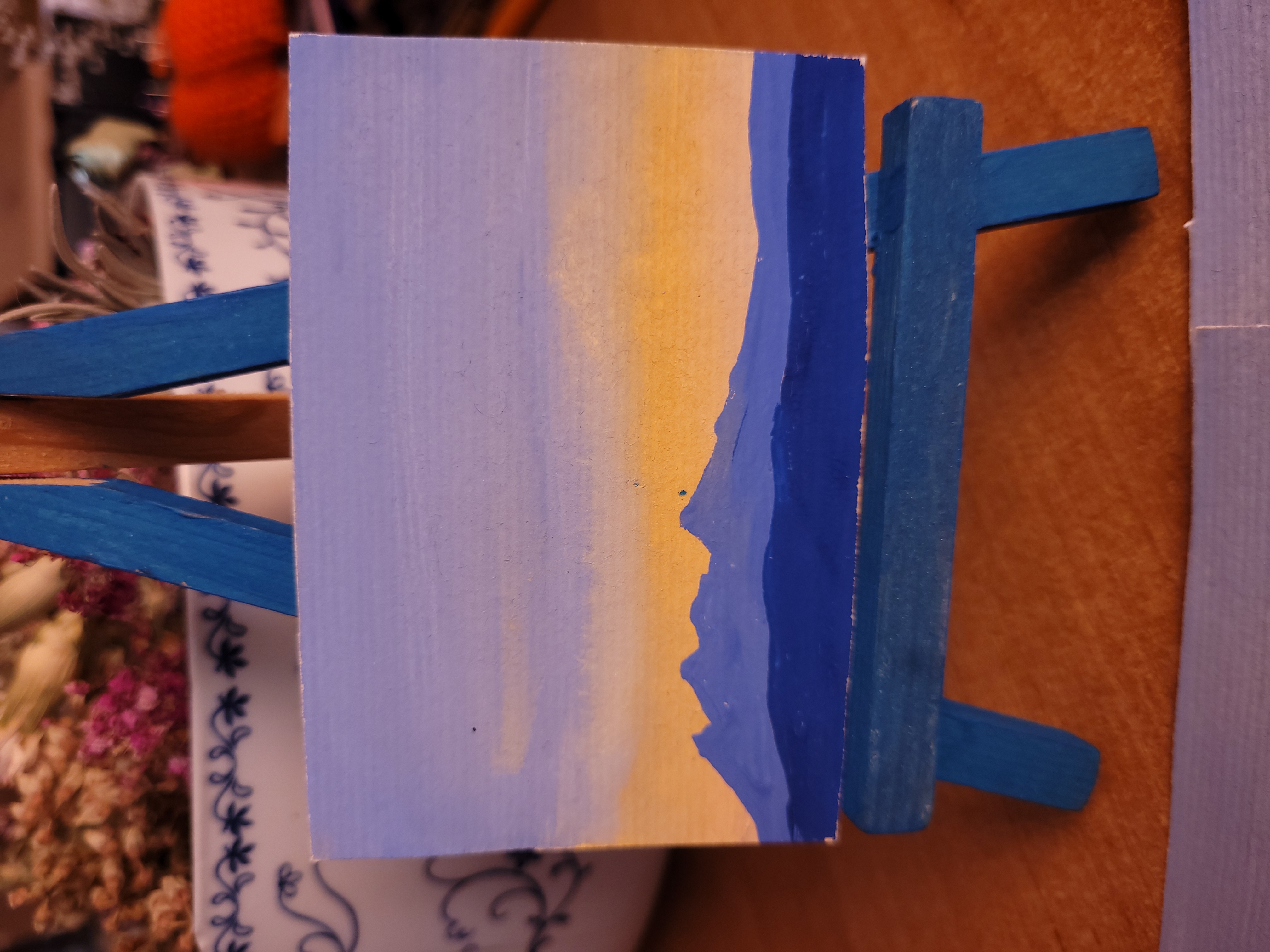 Sunset 1 of 3, Nature ACEO by Angelika Filipska