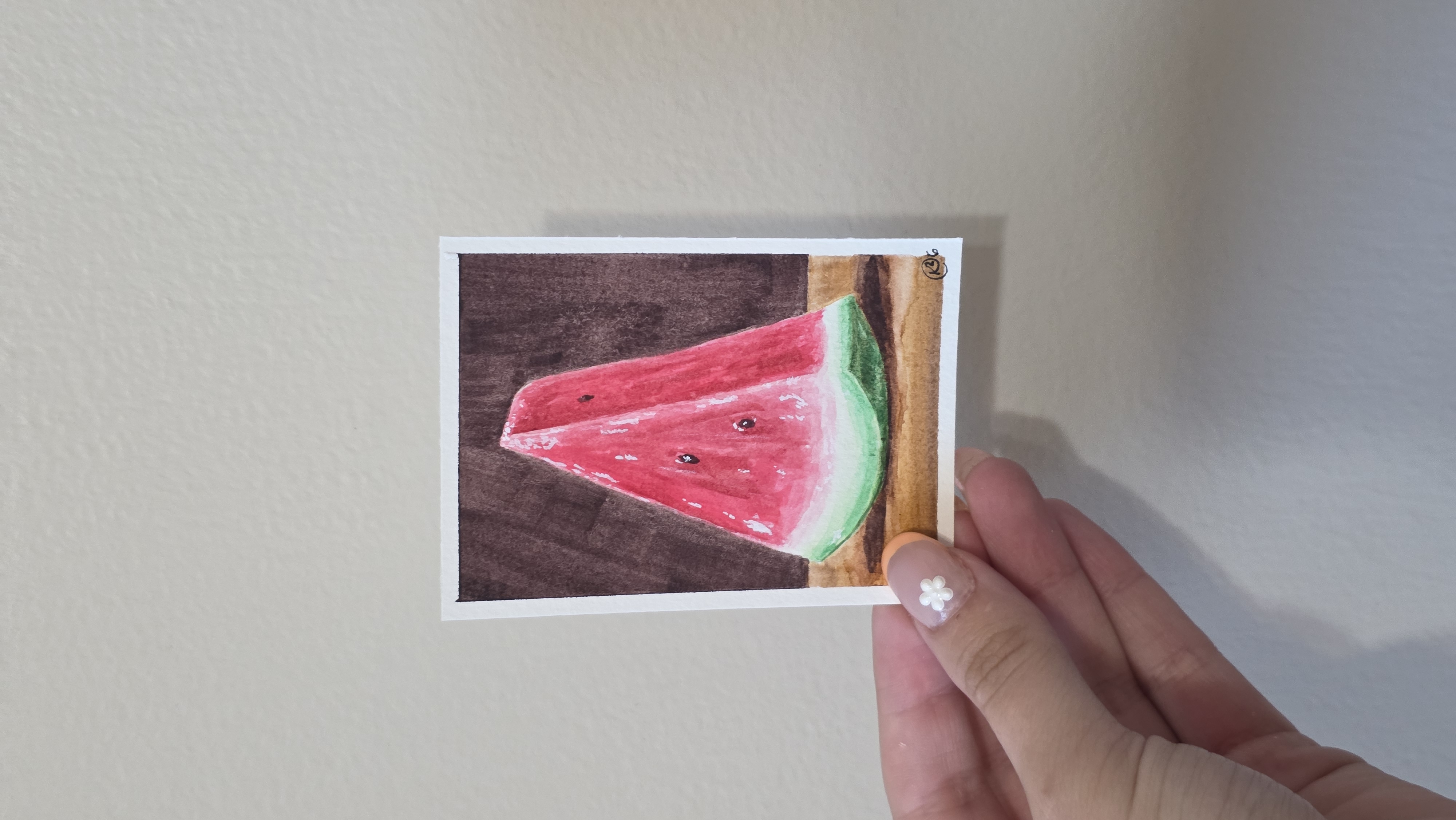 "Watermelon Slice" detail image 2 by Keri Fedorchuk