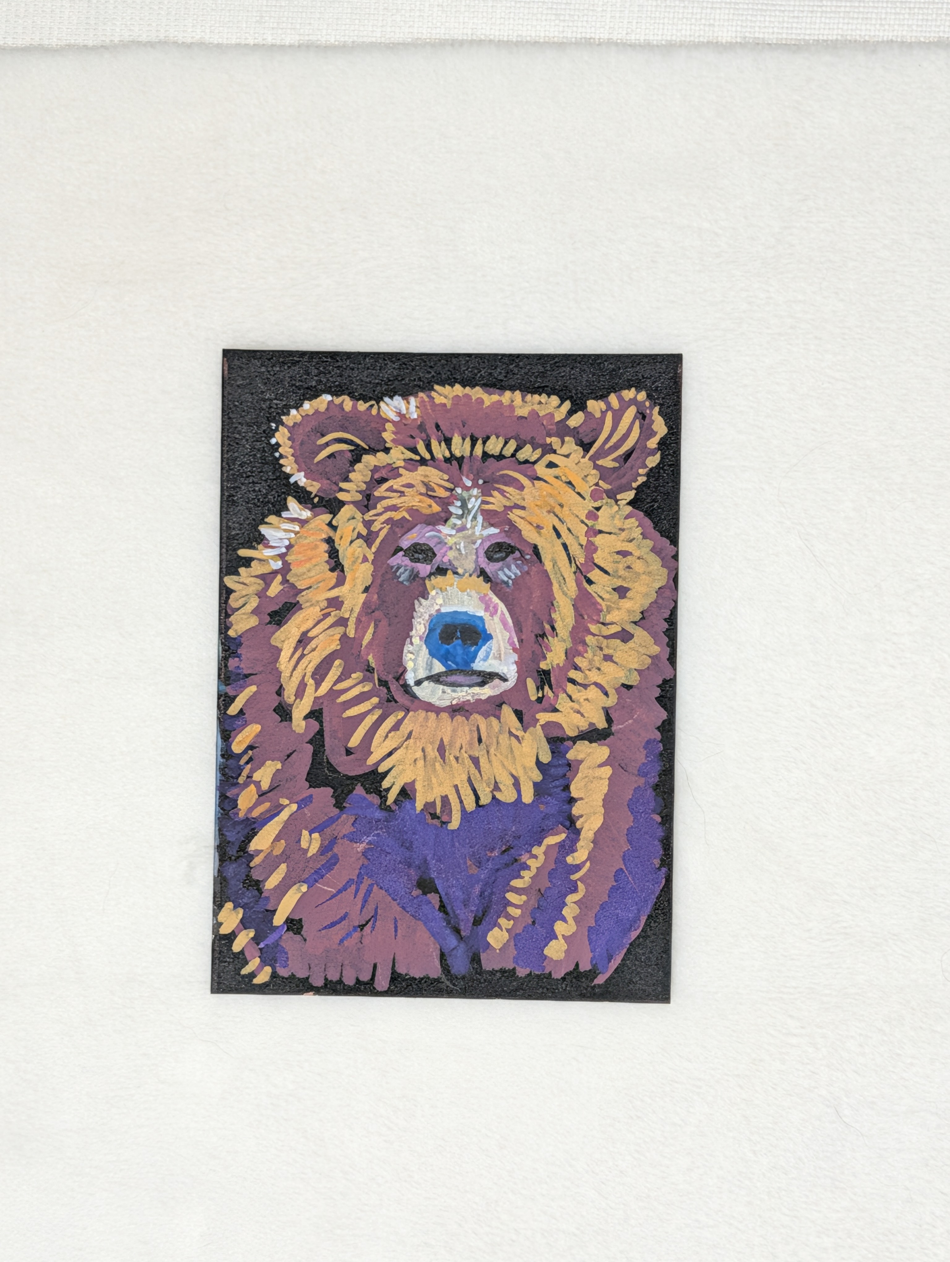 I am a bear, Animals ACEO by Pendulum Way