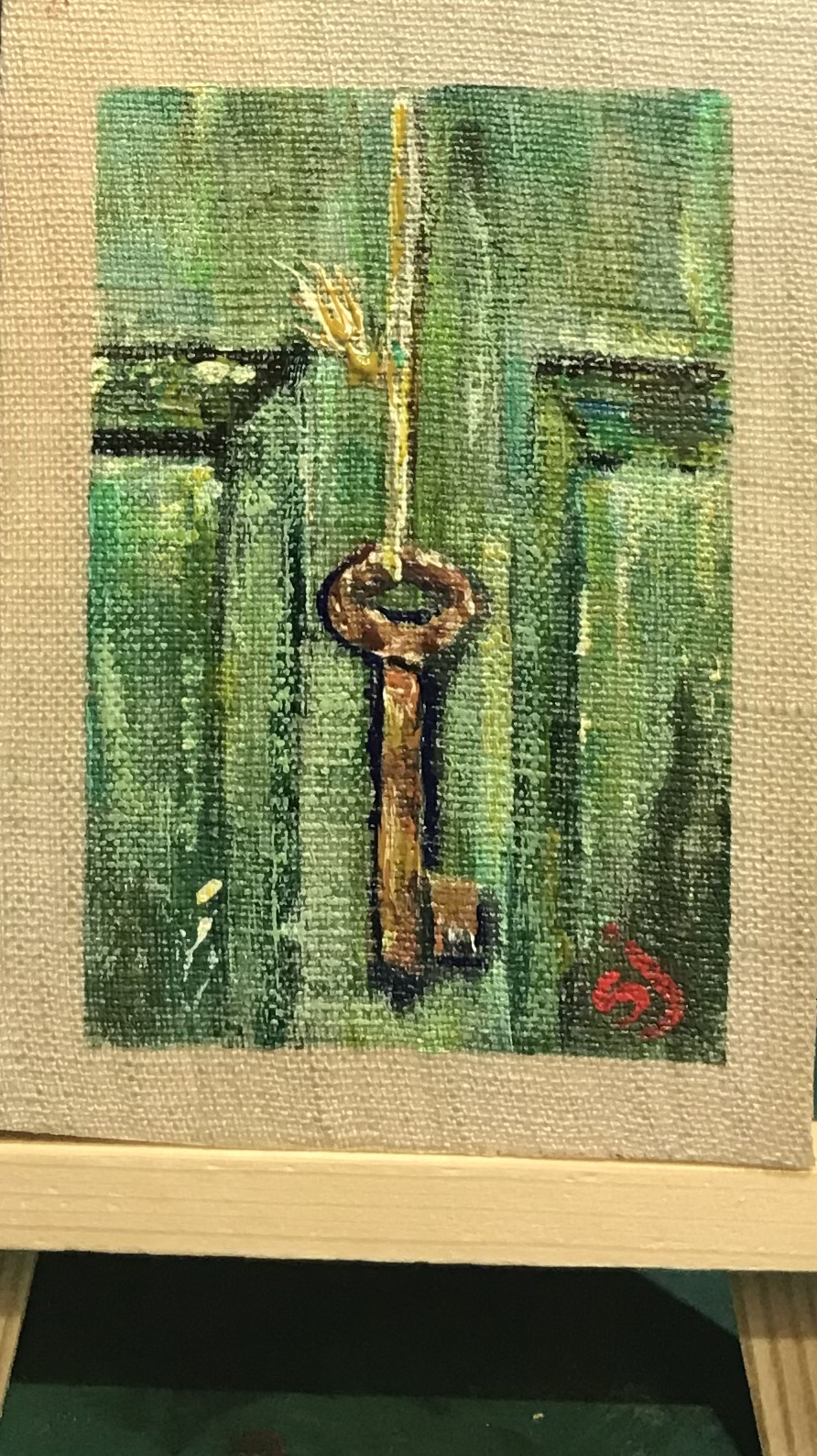 Hanging key detail image 2 by Sarah Joyce