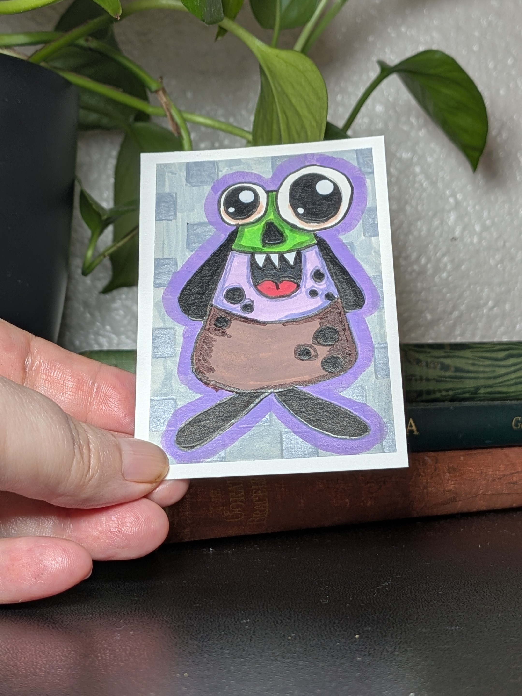 Burke - Little Monsters Series detail image 2 by Lisa Vollrath