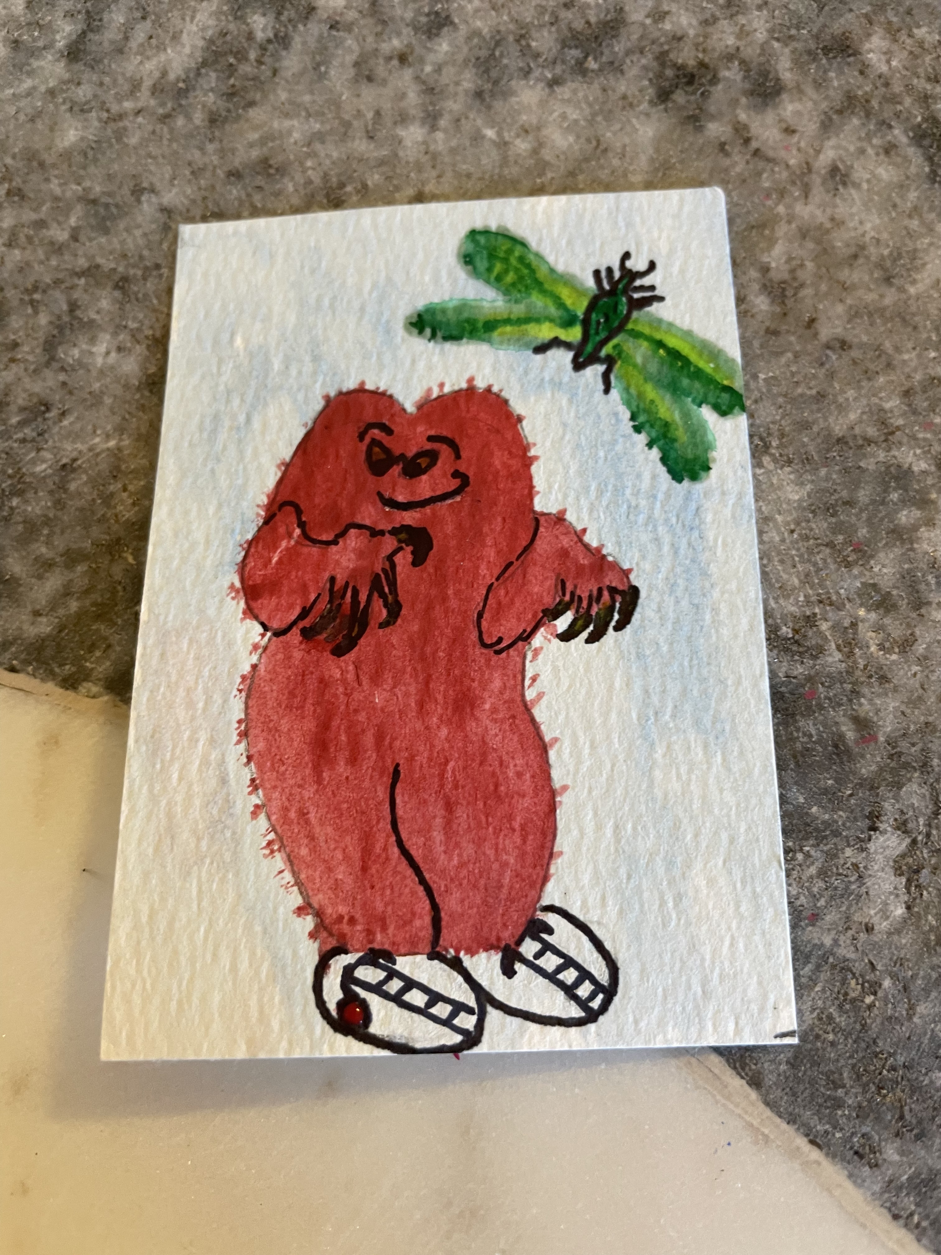 Gossamer, Whimsical ACEO by Michele Kudrich