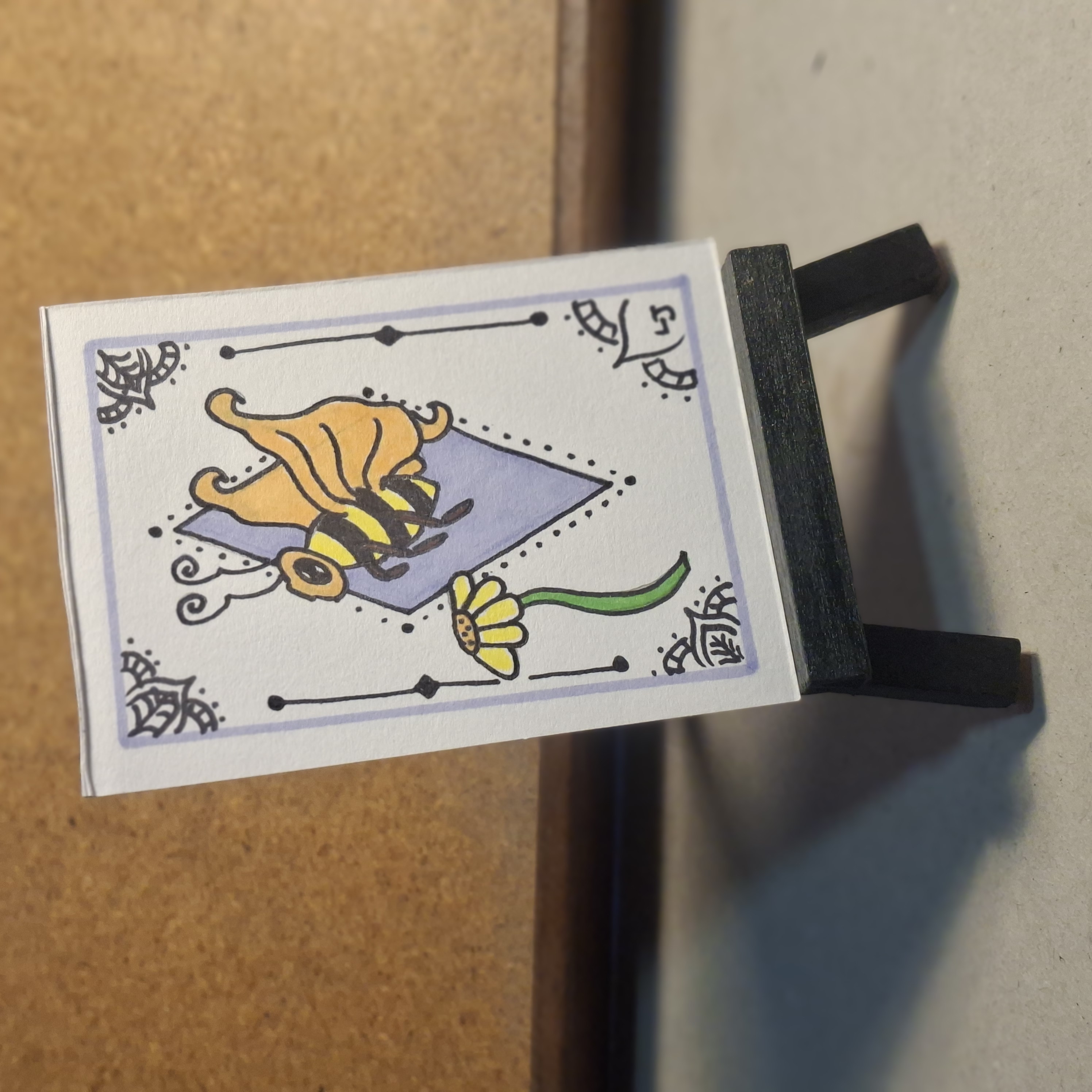Bloom and Buzz Series, Fantasy ACEO by Laura J Artist