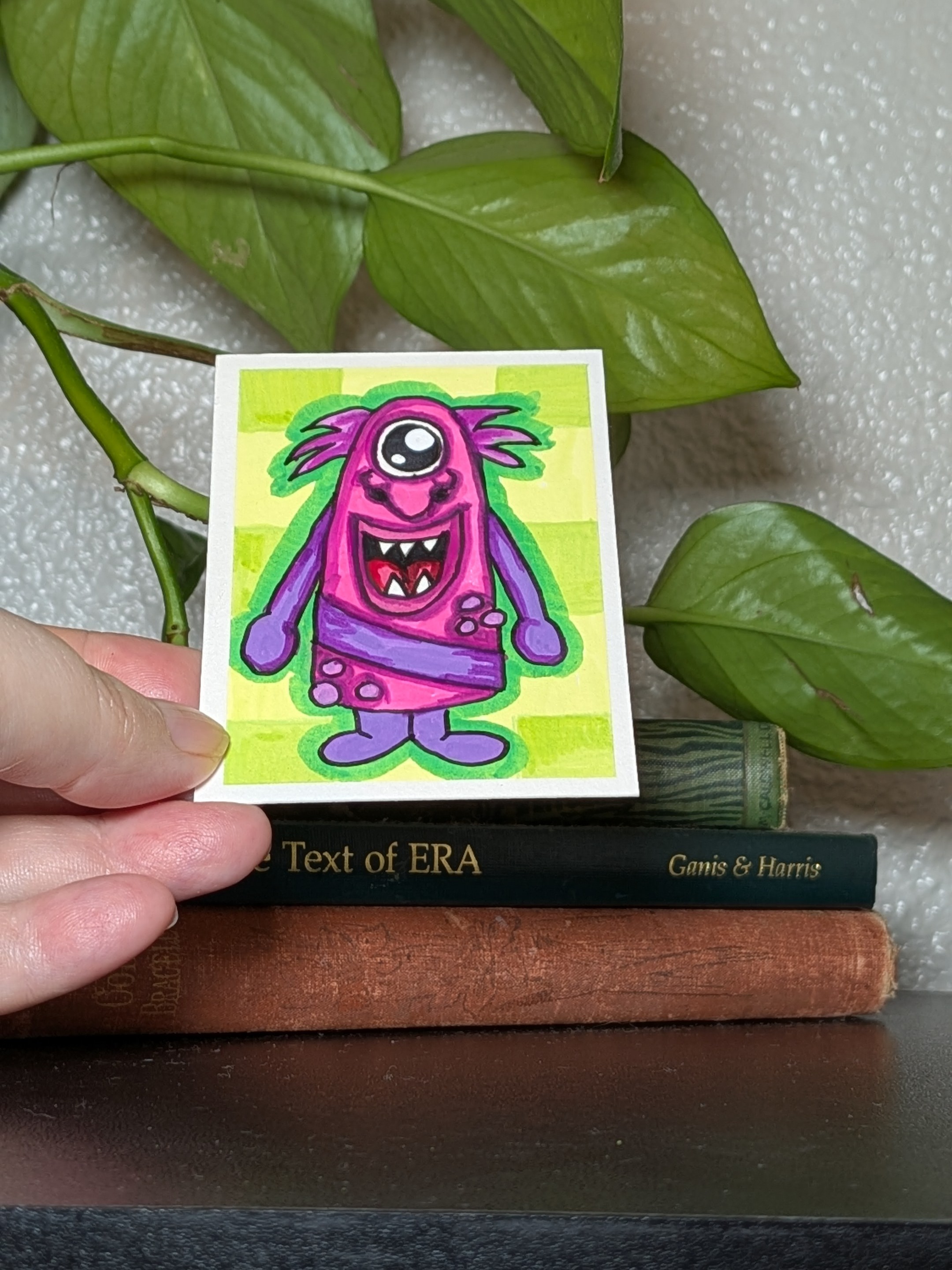 Zeke - Little Monsters Series detail image 2 by Lisa Vollrath