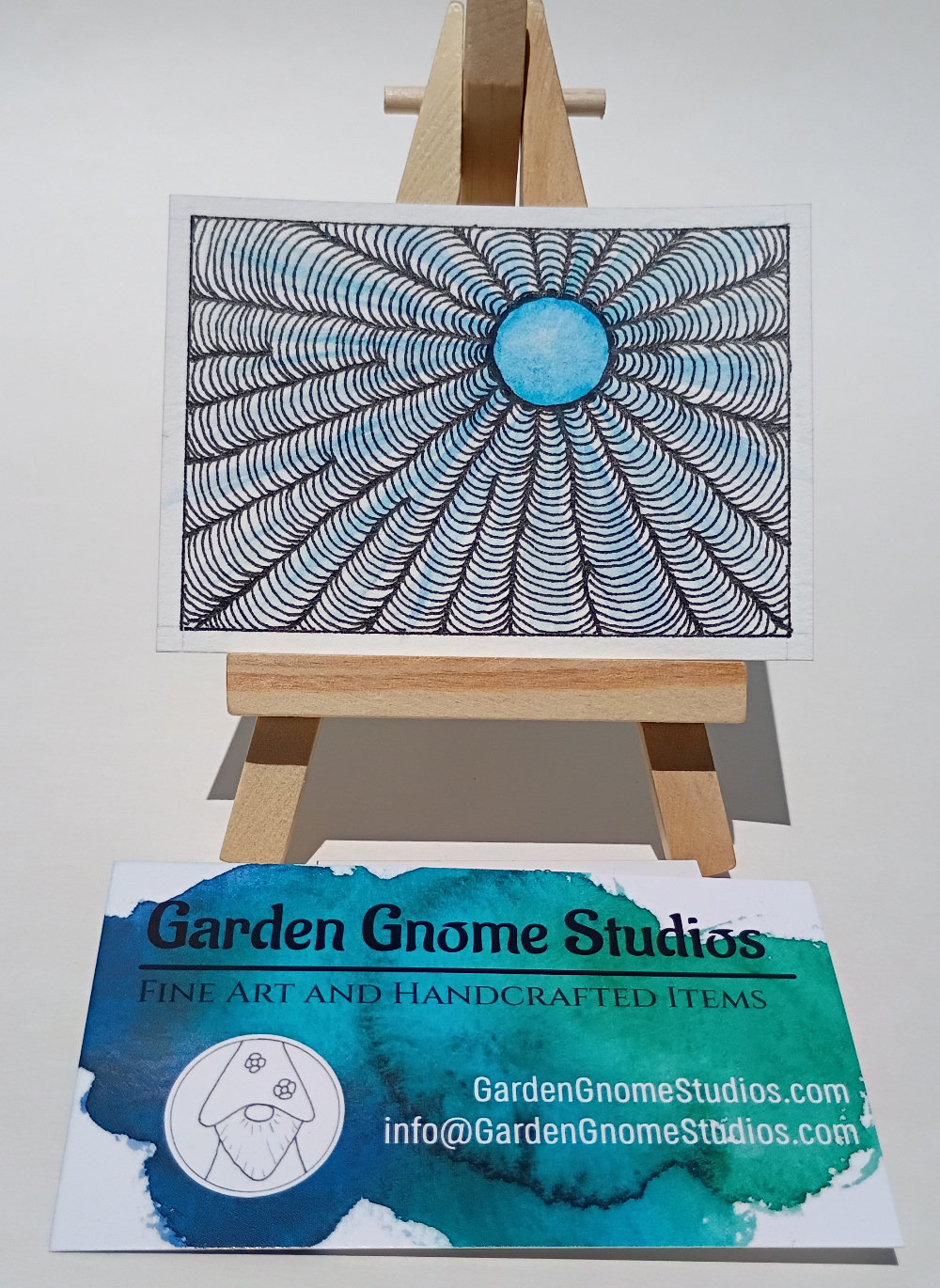 Rainbow Sun : Blue detail image 2 by Garden Gnome Studios