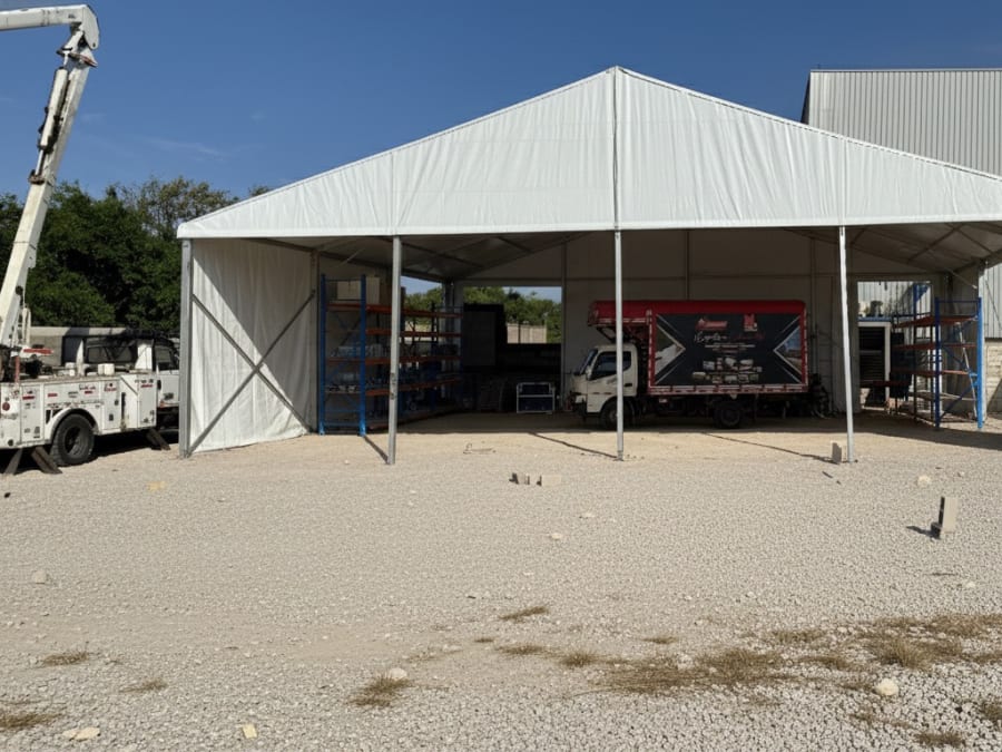Hangar industrial 20m
