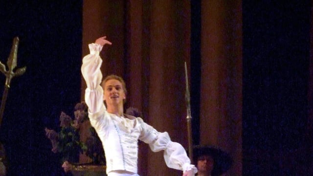Dancer and artistic director David Hallberg in The Sleeping Beauty, 2010