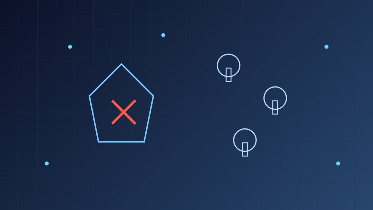 Editorial cover: cracked geometric shield over circuit grid with keyhole icons for Gemini unauthorized access story.
