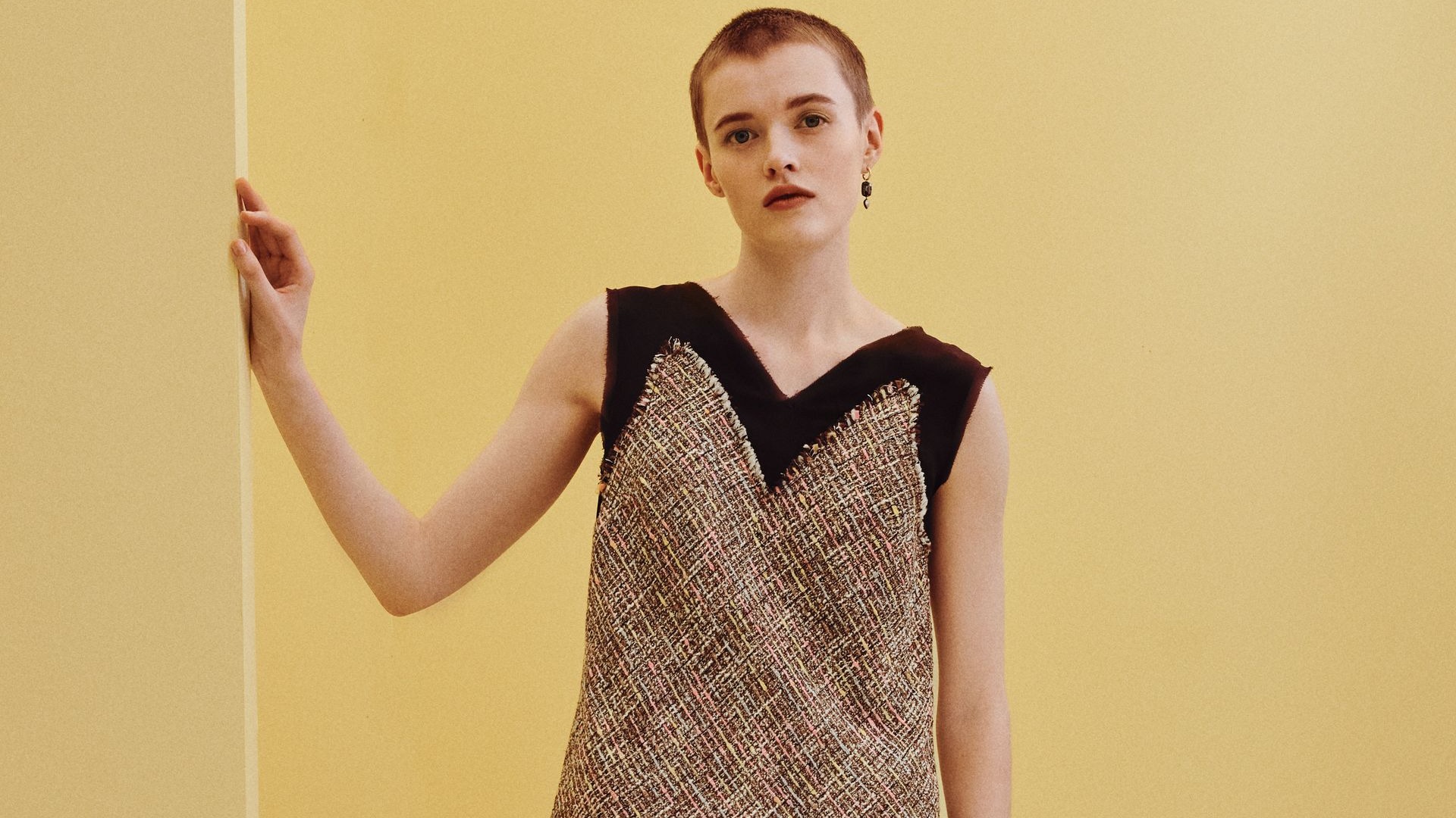 Emilia Wickstead SS27: Lee Krasner, Frayed Chiffon, and a Sloane Street Film