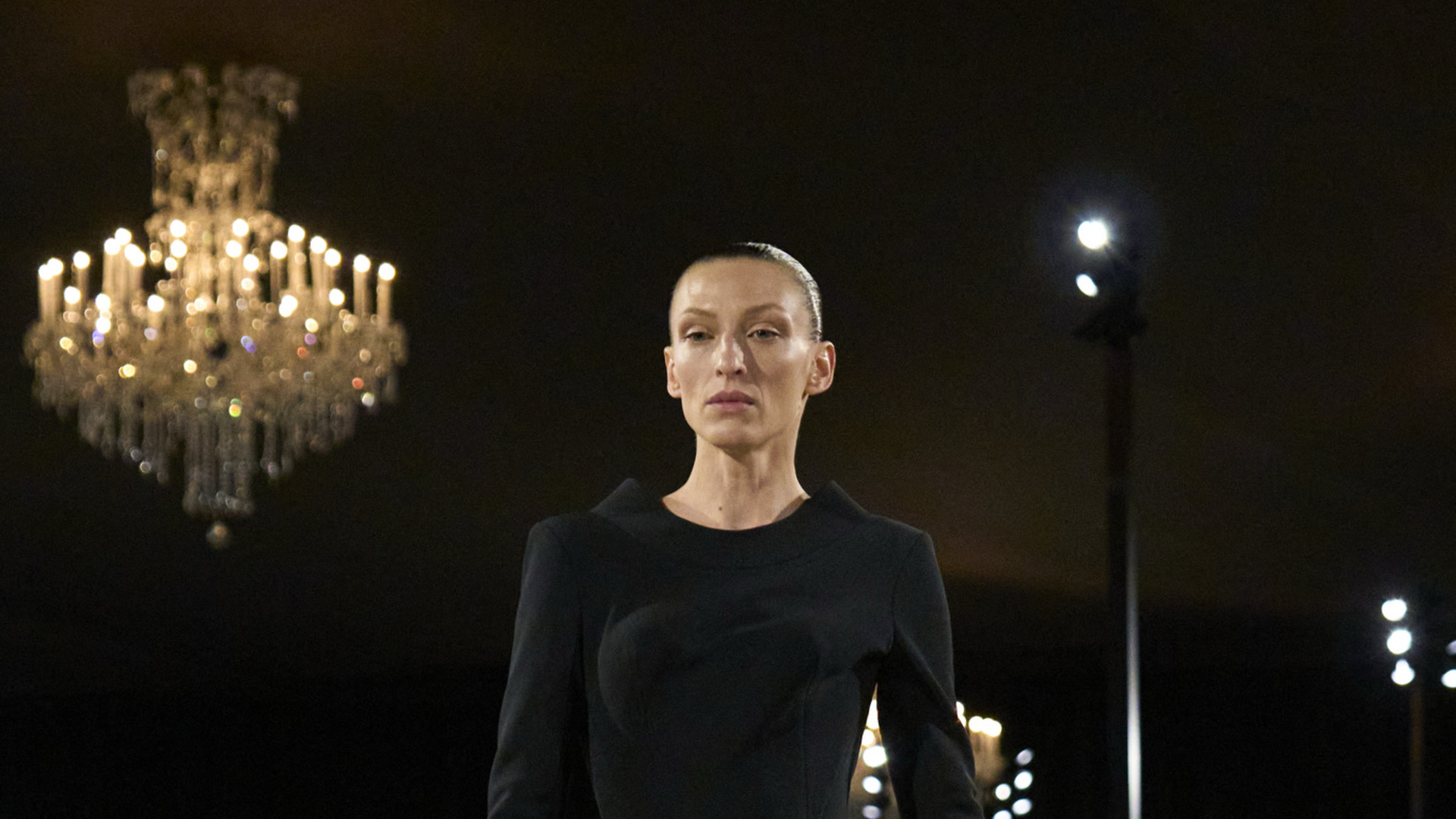 Schiaparelli SS27: Daniel Roseberry’s Going Clear Mix-and-Match Monochrome