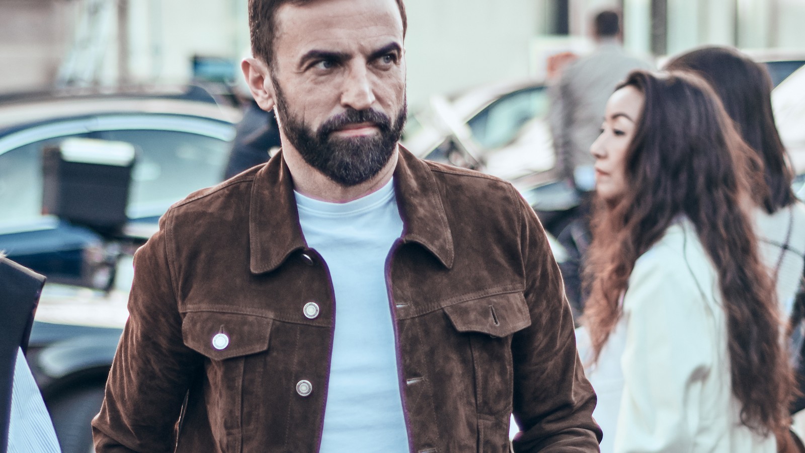 Designer Nicolas Ghesquiere at Paris Fashion Week, spring/summer 2019