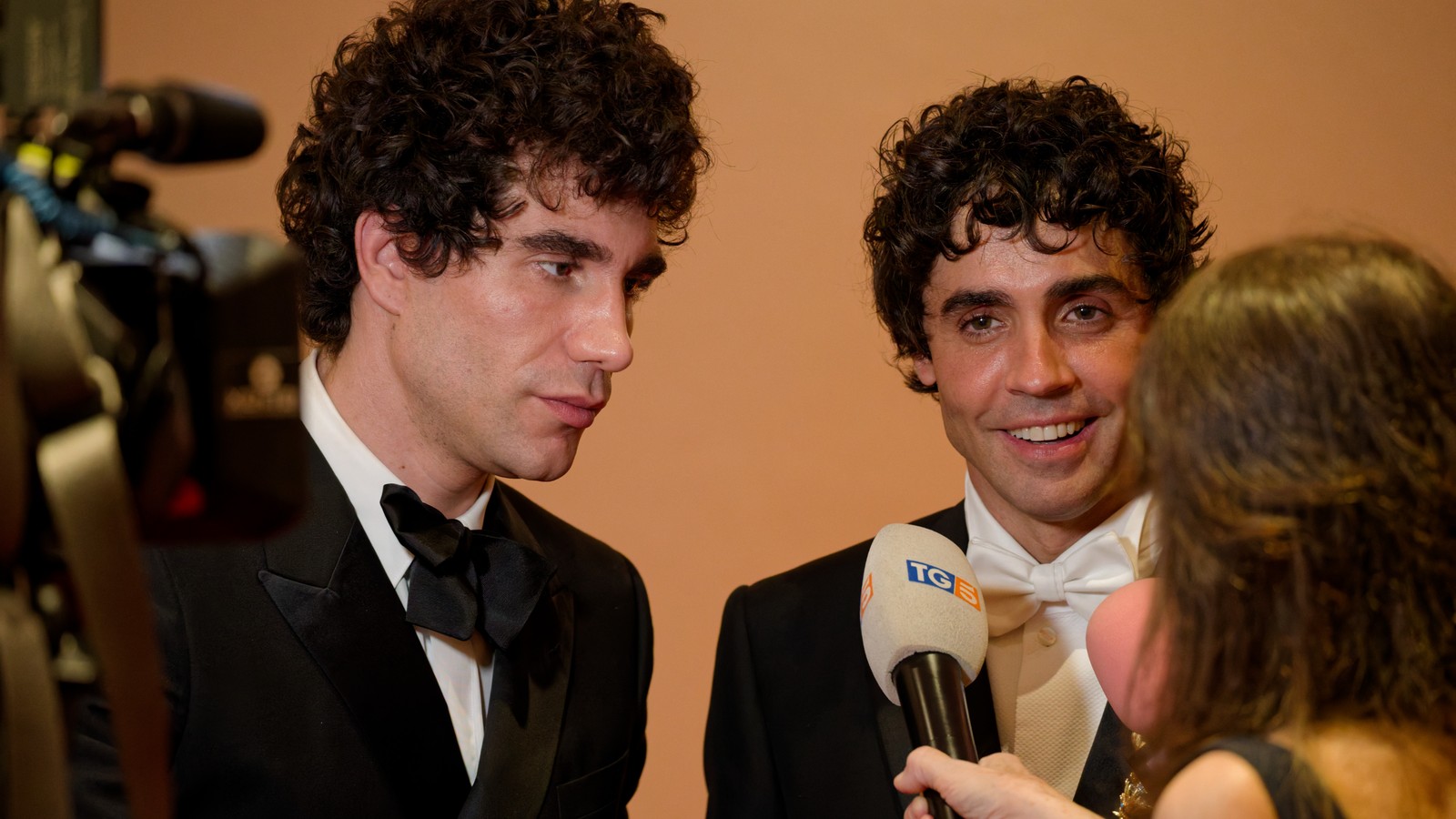 Directors Javier Calvo and Javier Ambrossi at the 2026 Cannes Film Festival winners press conference, May 23, 2026