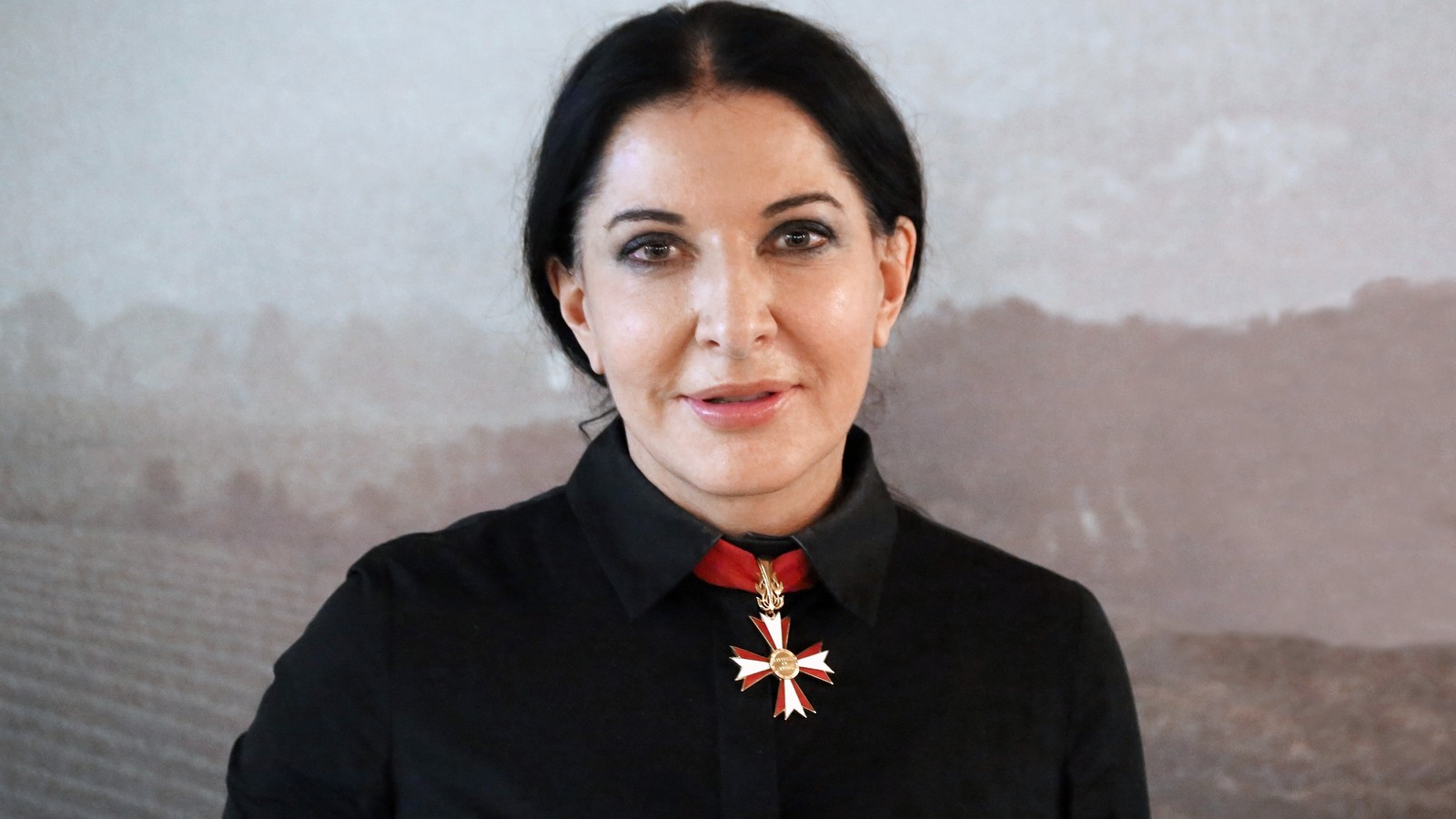 Performance artist Marina Abramović at the Viennale, Oct. 26, 2012
