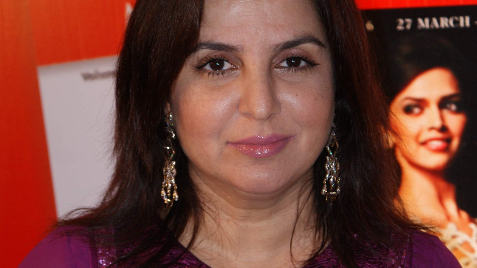 Filmmaker and choreographer Farah Khan in a portrait