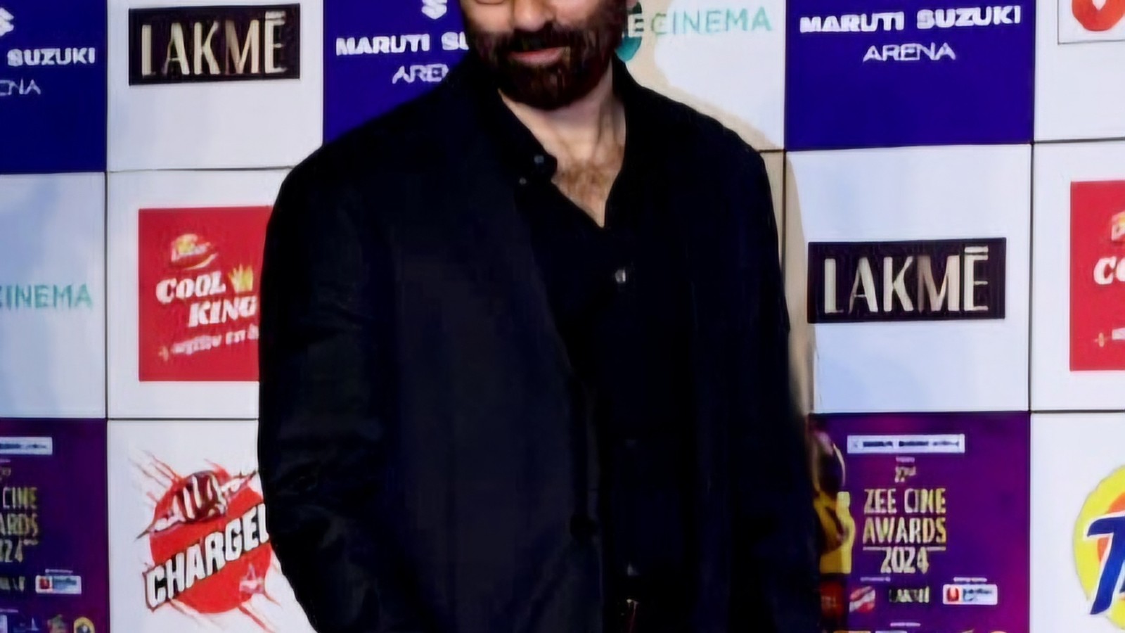 Actor Sunny Deol at the Zee Cine Awards in 2024