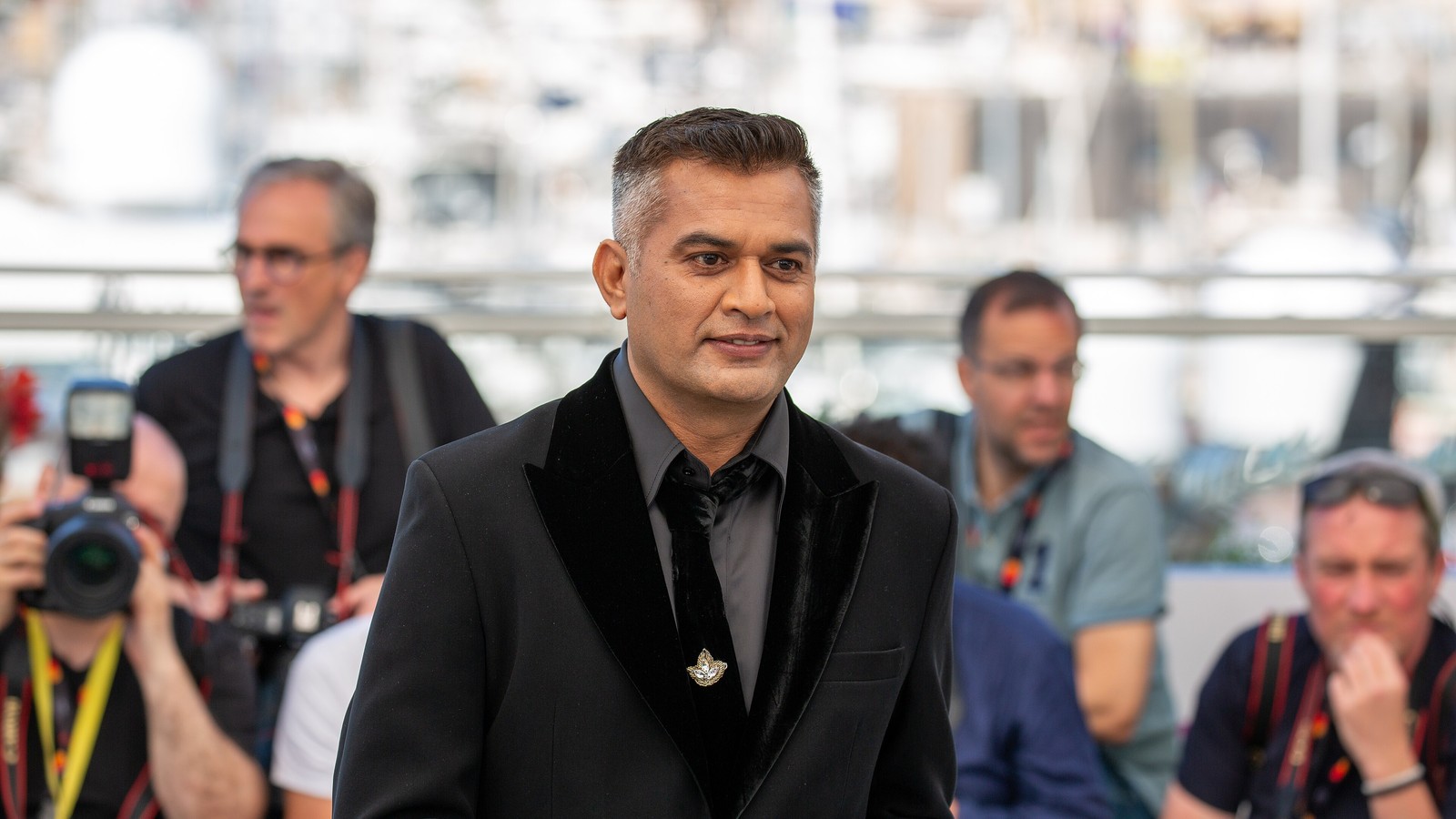 Film director Neeraj Ghaywan at the Cannes Film Festival in 2025