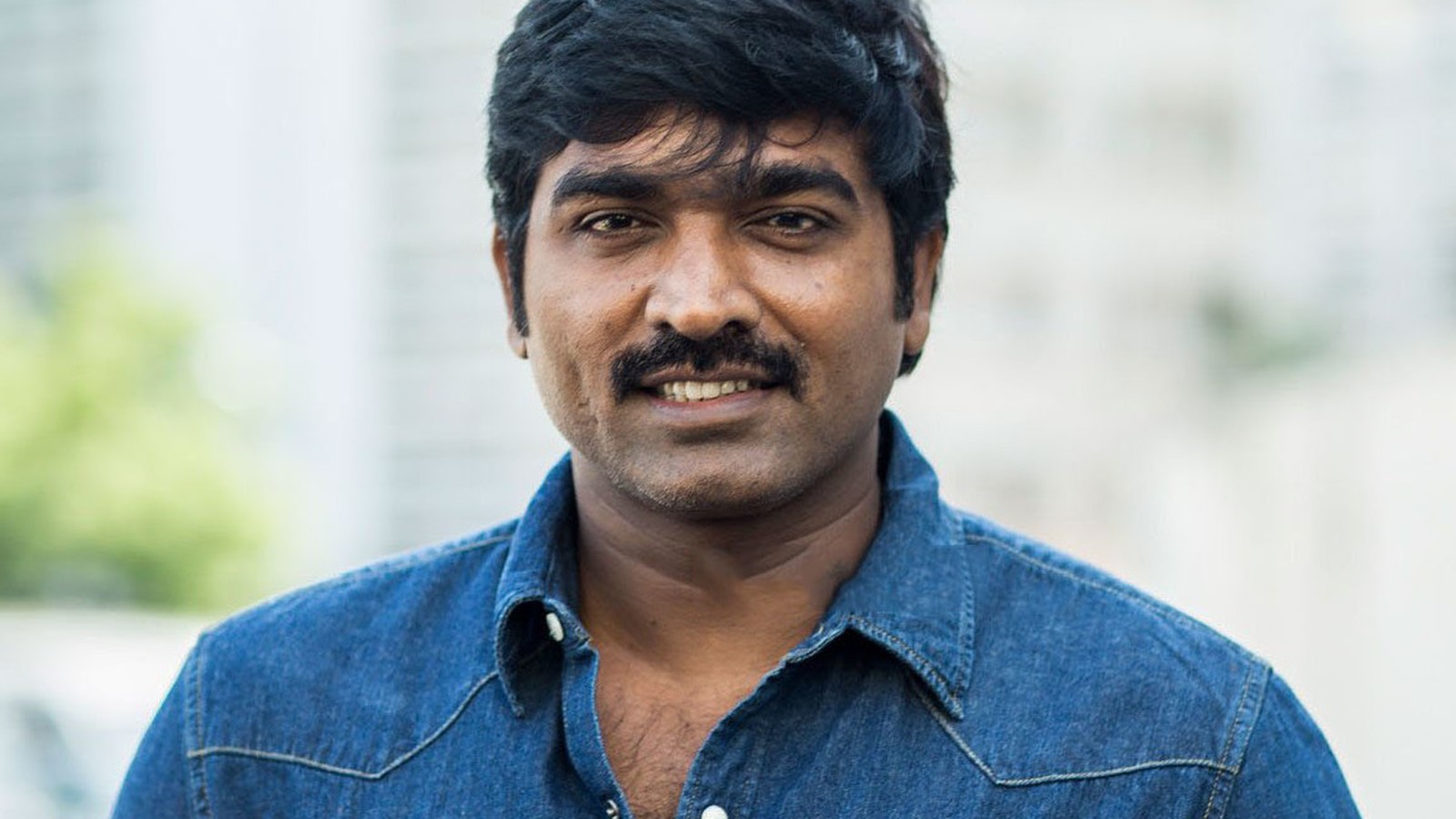 Actor Vijay Sethupathi at an audio launch event