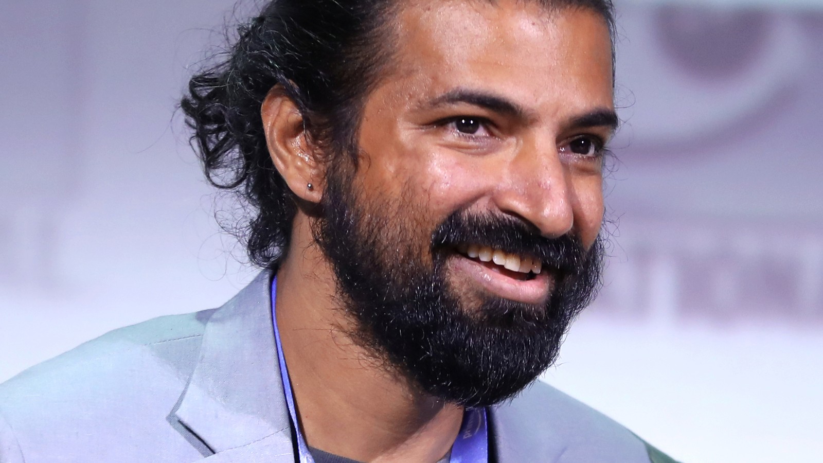 Film director Nag Ashwin smiling at an event