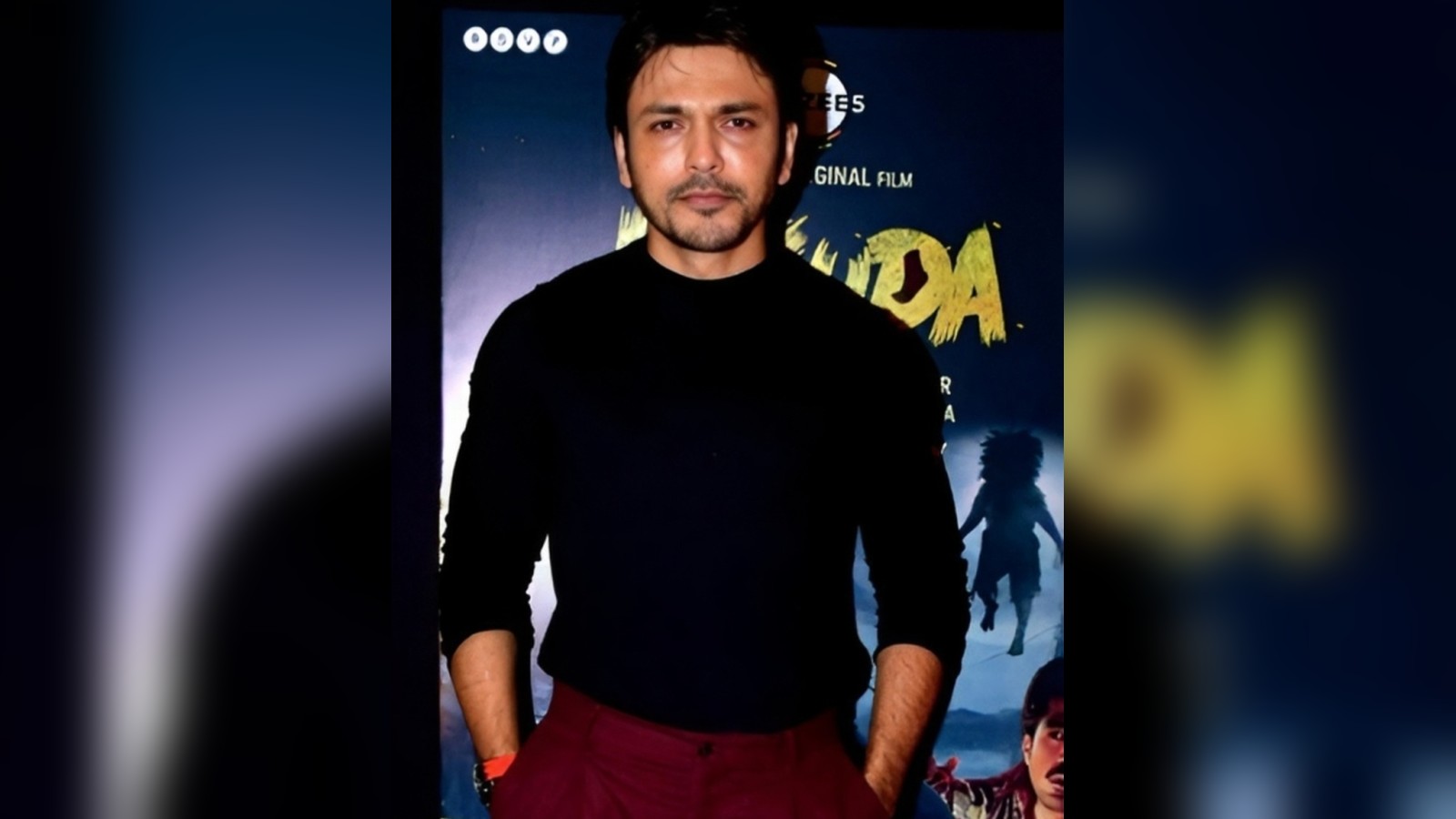 Actor Lalit Prabhakar at a film premiere