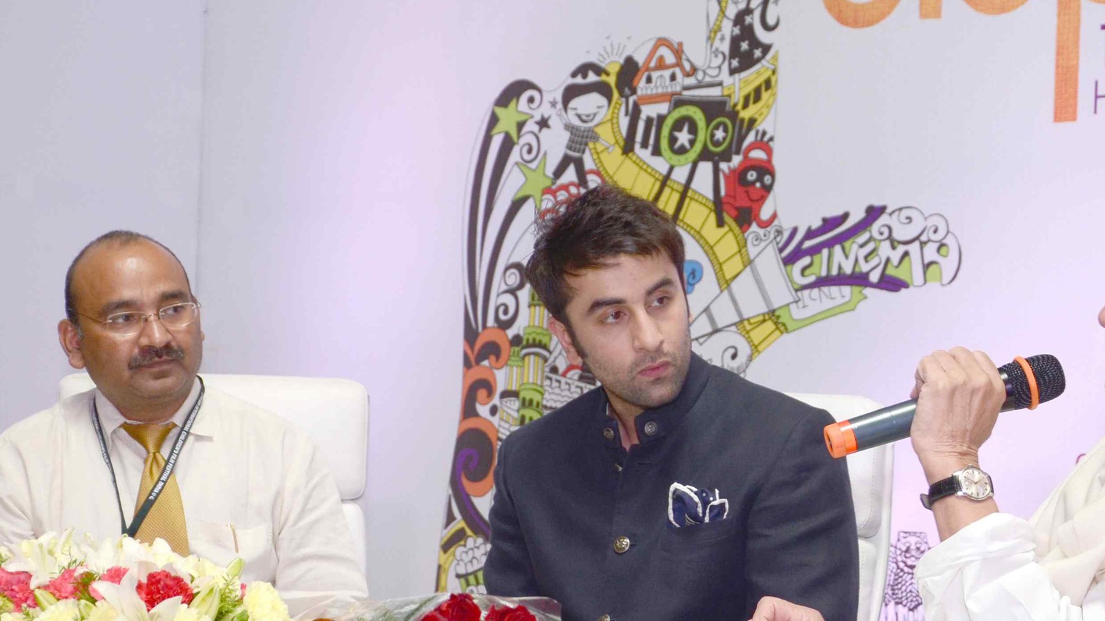 Actor Ranbir Kapoor at the IFFI 2024 segment honouring Raj Kapoor