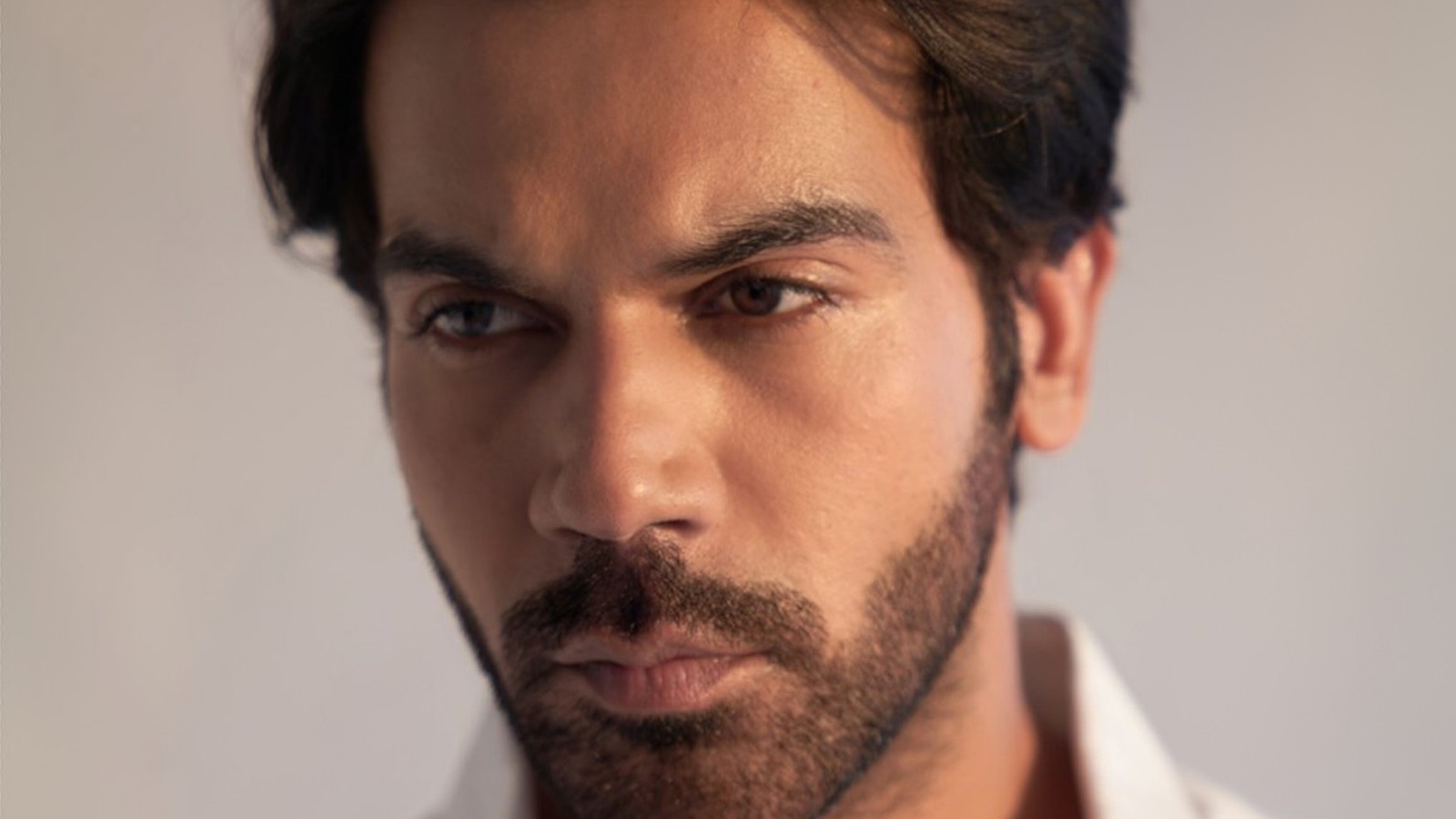 Close portrait of actor Rajkummar Rao