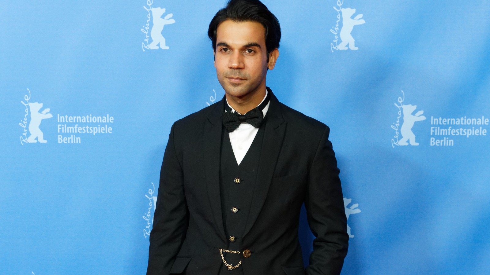 Rajkummar Rao at the world premiere of Newton at the Berlinale in 2017