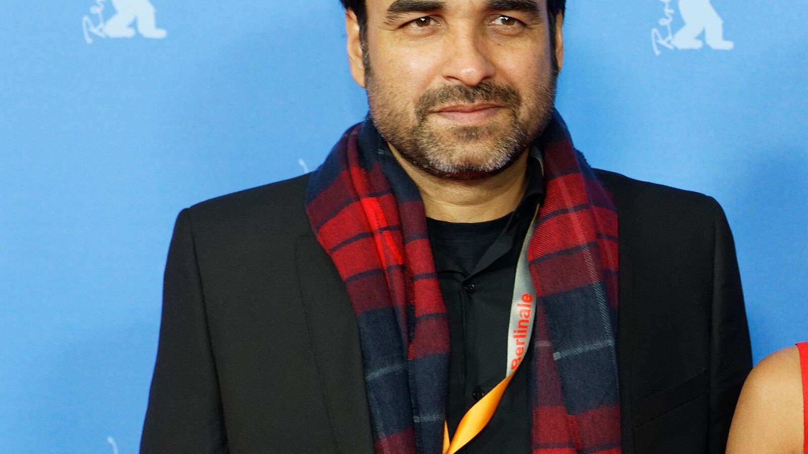 Pankaj Tripathi with Anjali Patil and Rajkummar Rao at the Newton world premiere at the Berlinale 2017