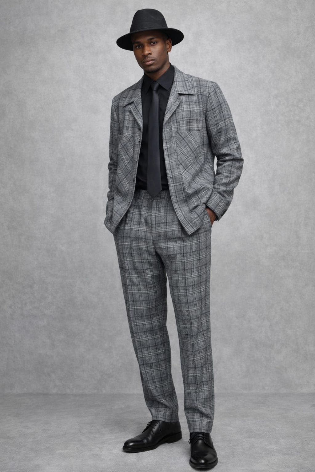 The Executive Plaid Signature Suit