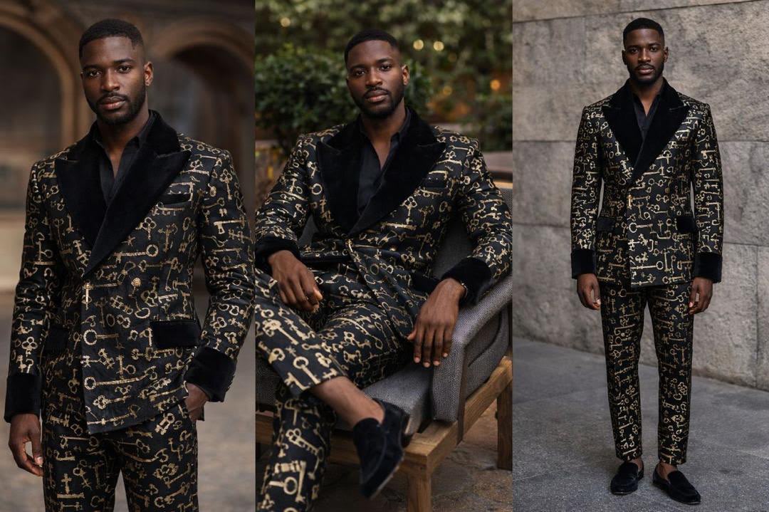 The Opulent Noir Majesty Suit