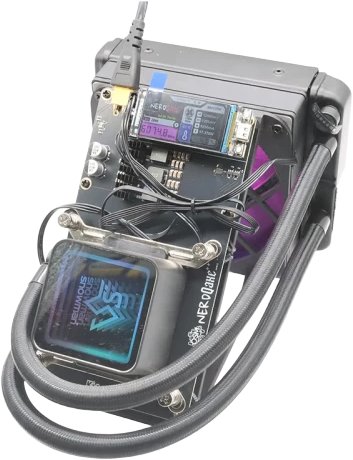 NerdMiner NerdQaxe++ Hydro Rev 6.1 (6Th/s) ASIC miner