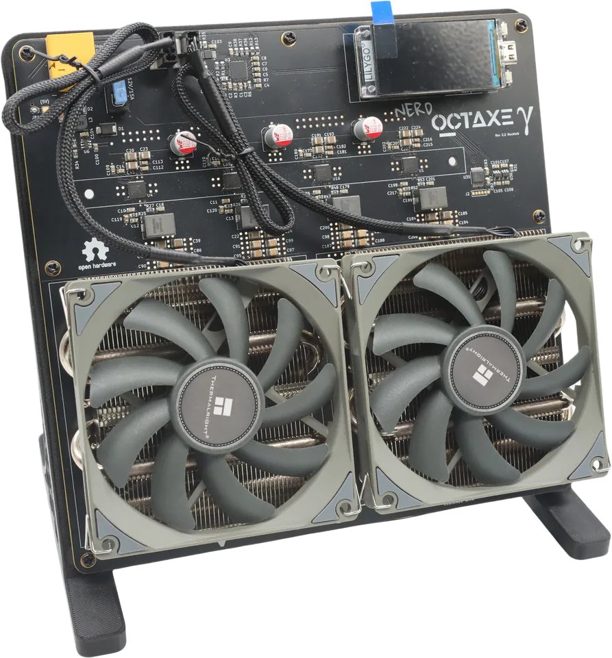 NerdMiner NerdOCTAxe (9.6Th/s) ASIC miner
