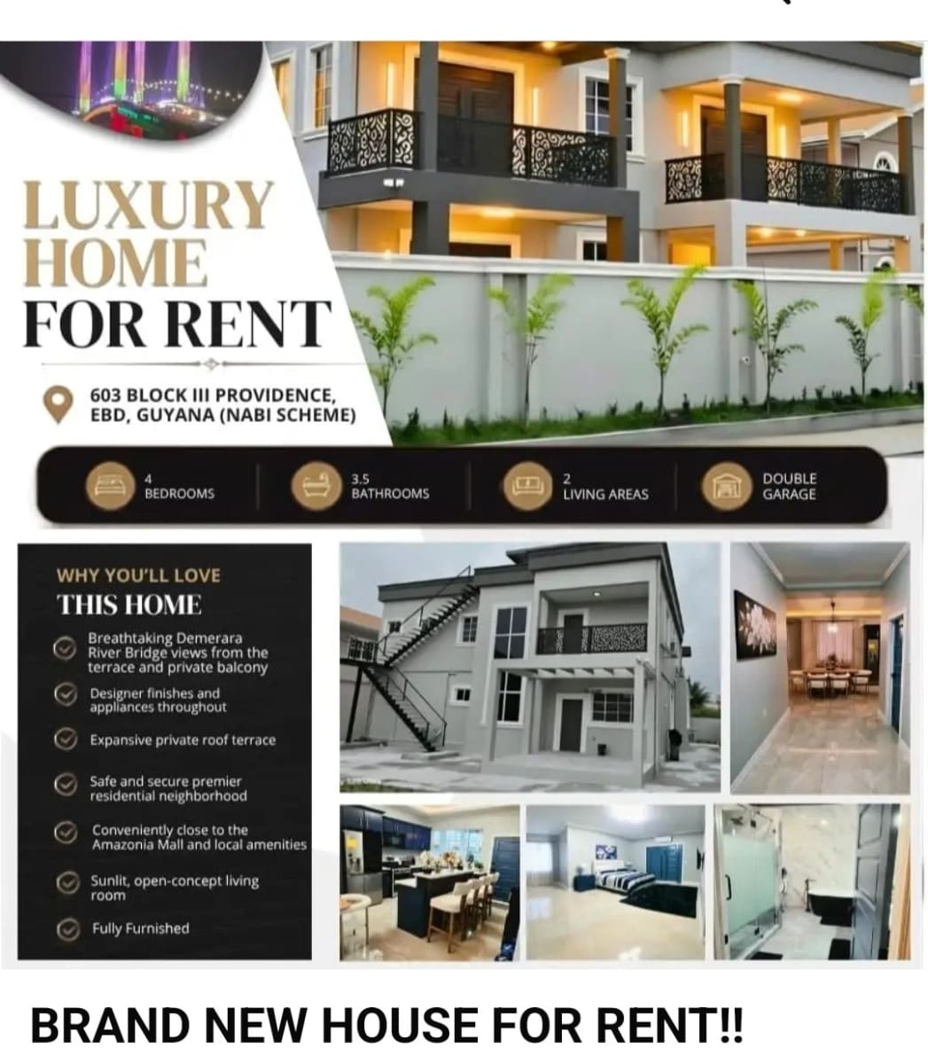 BRAND NEW HOUSE FOR RENT!