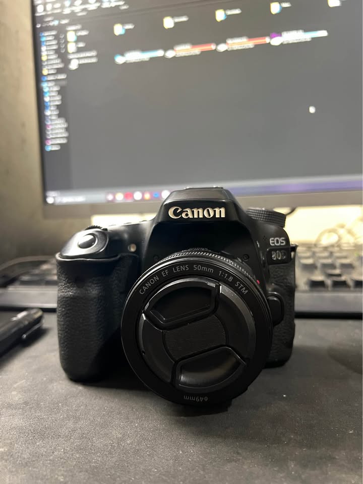 Canon 80D with BOX & Canon*50mm f/1.8 STM *18-55mm *10-18mm