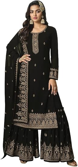 Ready to Wear Indian Pakistani Fashion Ethnic Wear Designer Straight Salwar Kameez Suit for Womens