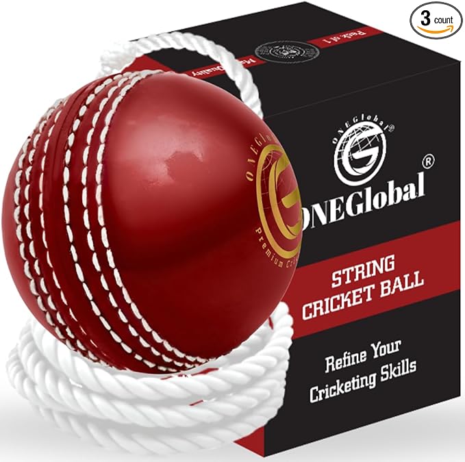 Incrediball Soft String Cricket Ball | Outdoor and Indoor Soft Hanging Cricket Ball for Practice | f