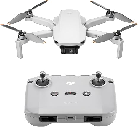 DJI Mini 4K, Drone with 4K UHD Camera for Adults, Under 249 g, 3-Axis Gimbal Stabilization, 10km Vid
